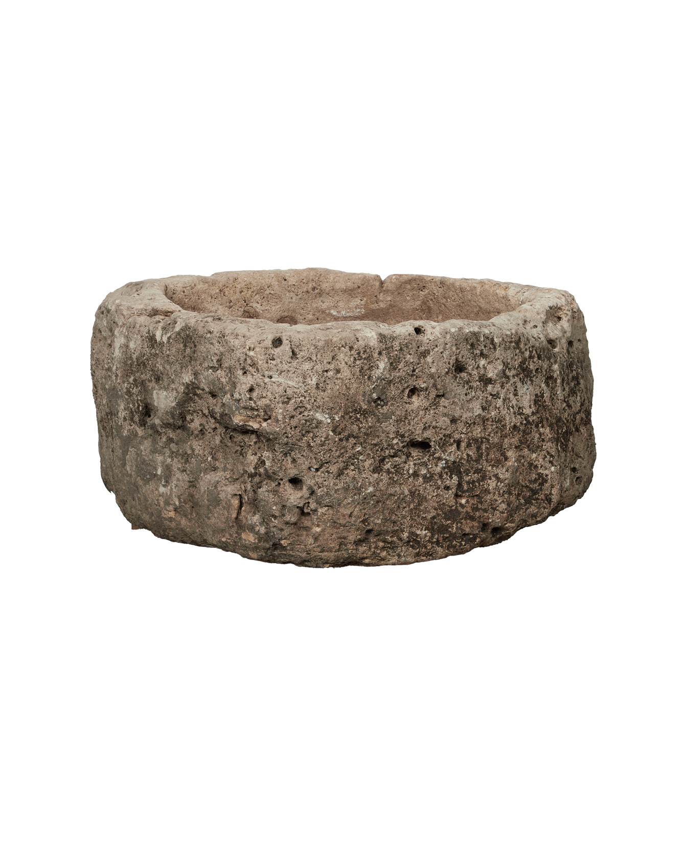 Vintage Limestone Trough - Oblong from Indonesia - Planters, Fountains, & Water Features