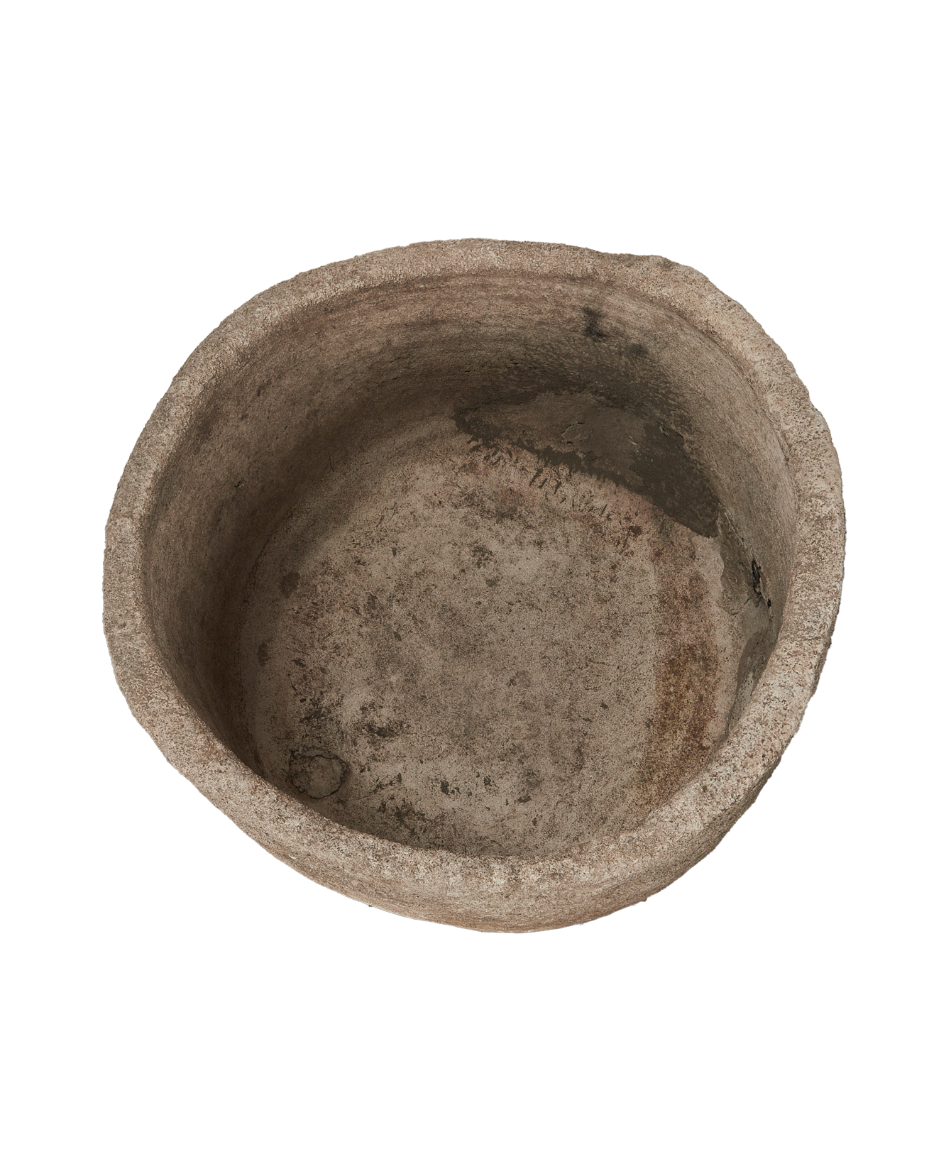 Vintage Limestone Trough - Round from Indonesia - Planters, Fountains, & Water Features