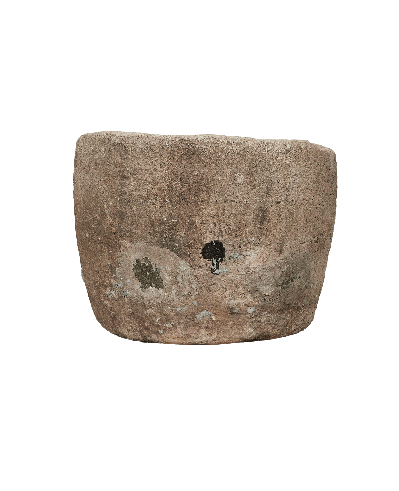 Vintage Limestone Trough - Round from Indonesia - Planters, Fountains, & Water Features