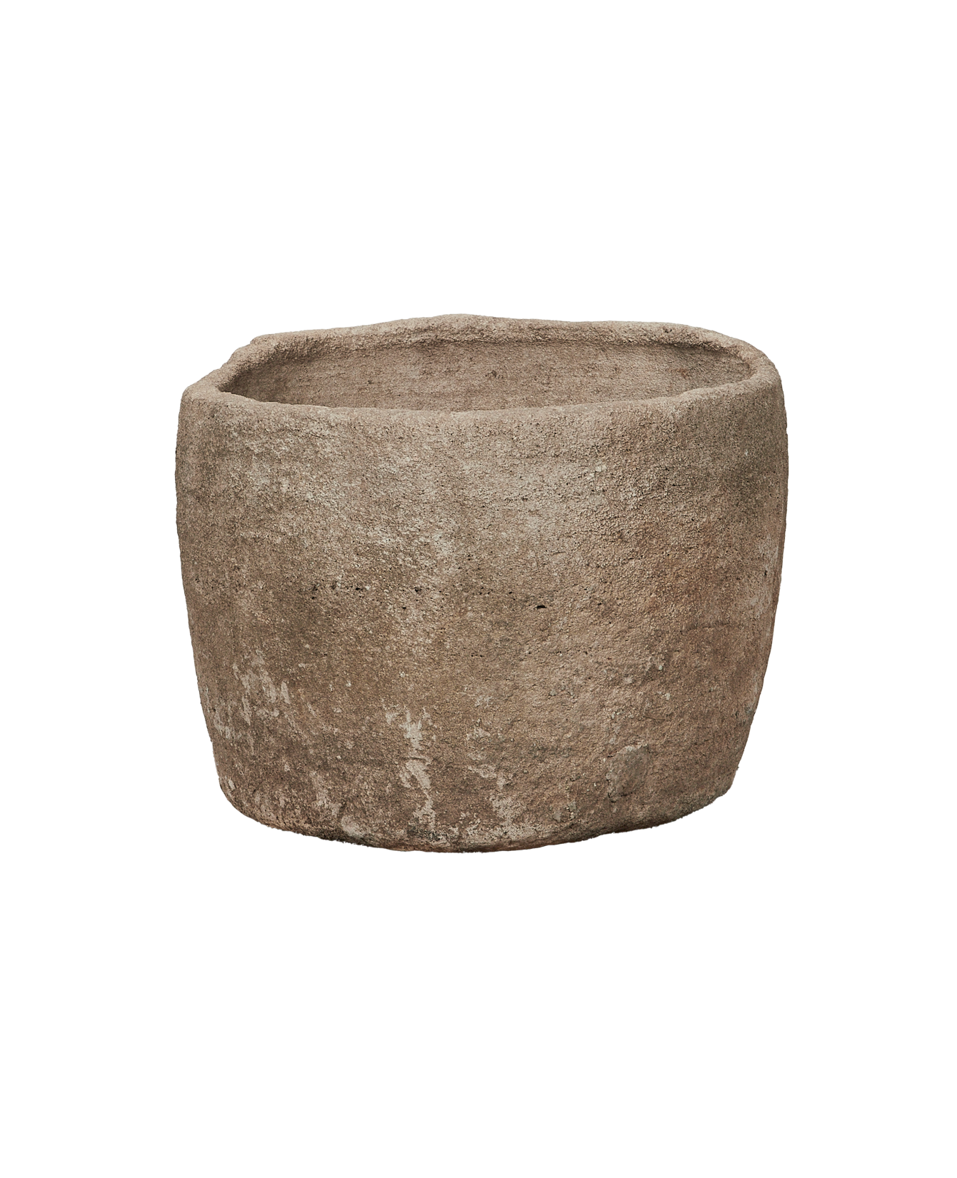 Vintage Limestone Trough - Round from Indonesia - Planters, Fountains, & Water Features