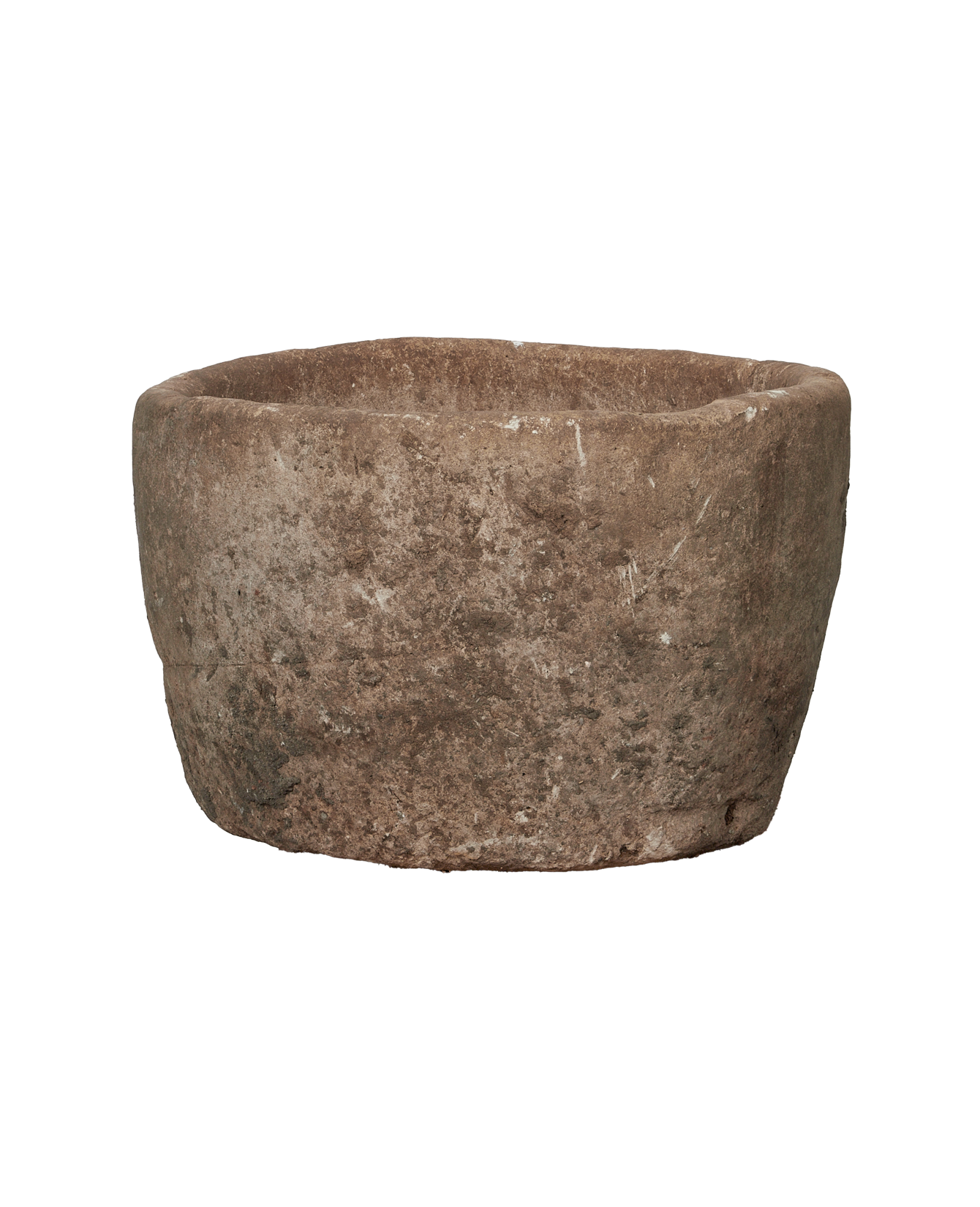 Vintage Limestone Trough - Round from Indonesia - Planters, Fountains, & Water Features