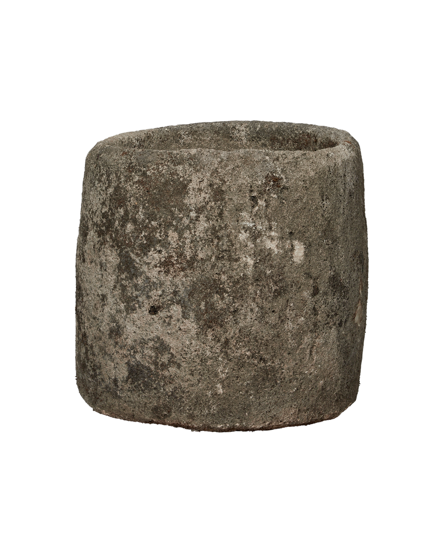 Vintage Limestone Trough - Pot from Indonesia - Planters, Fountains, & Water Features