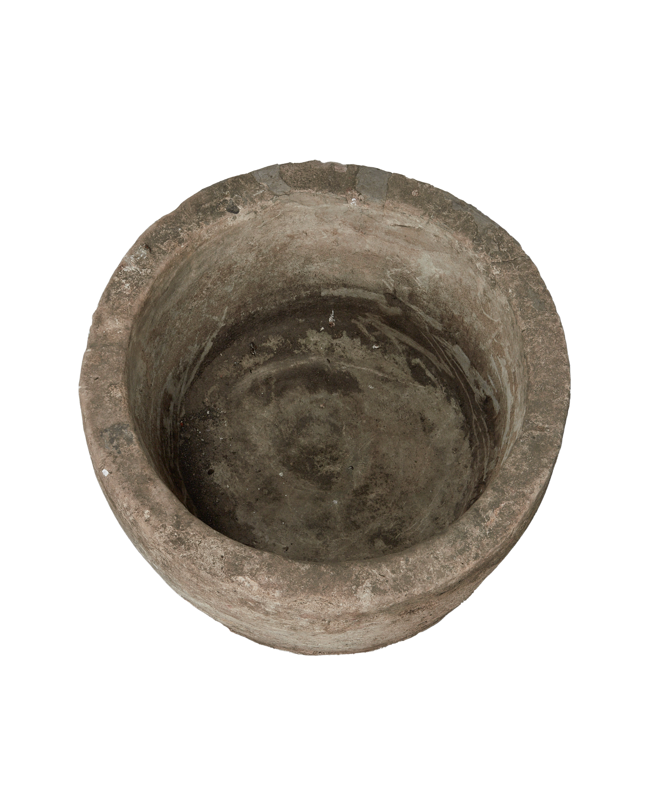 Vintage Limestone Trough - Round from Indonesia - Planters, Fountains, & Water Features