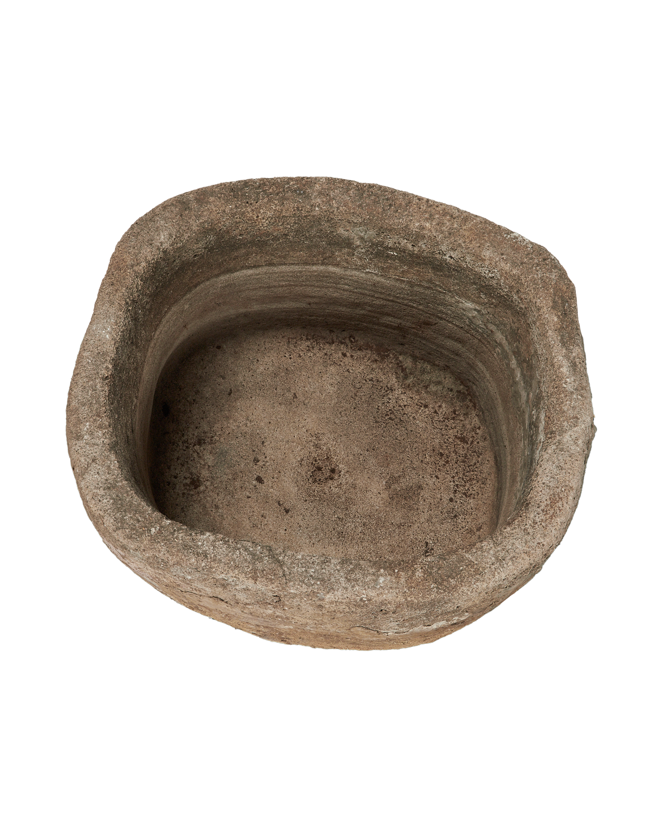 Vintage Limestone Trough - Oblong from Indonesia - Planters, Fountains, & Water Features