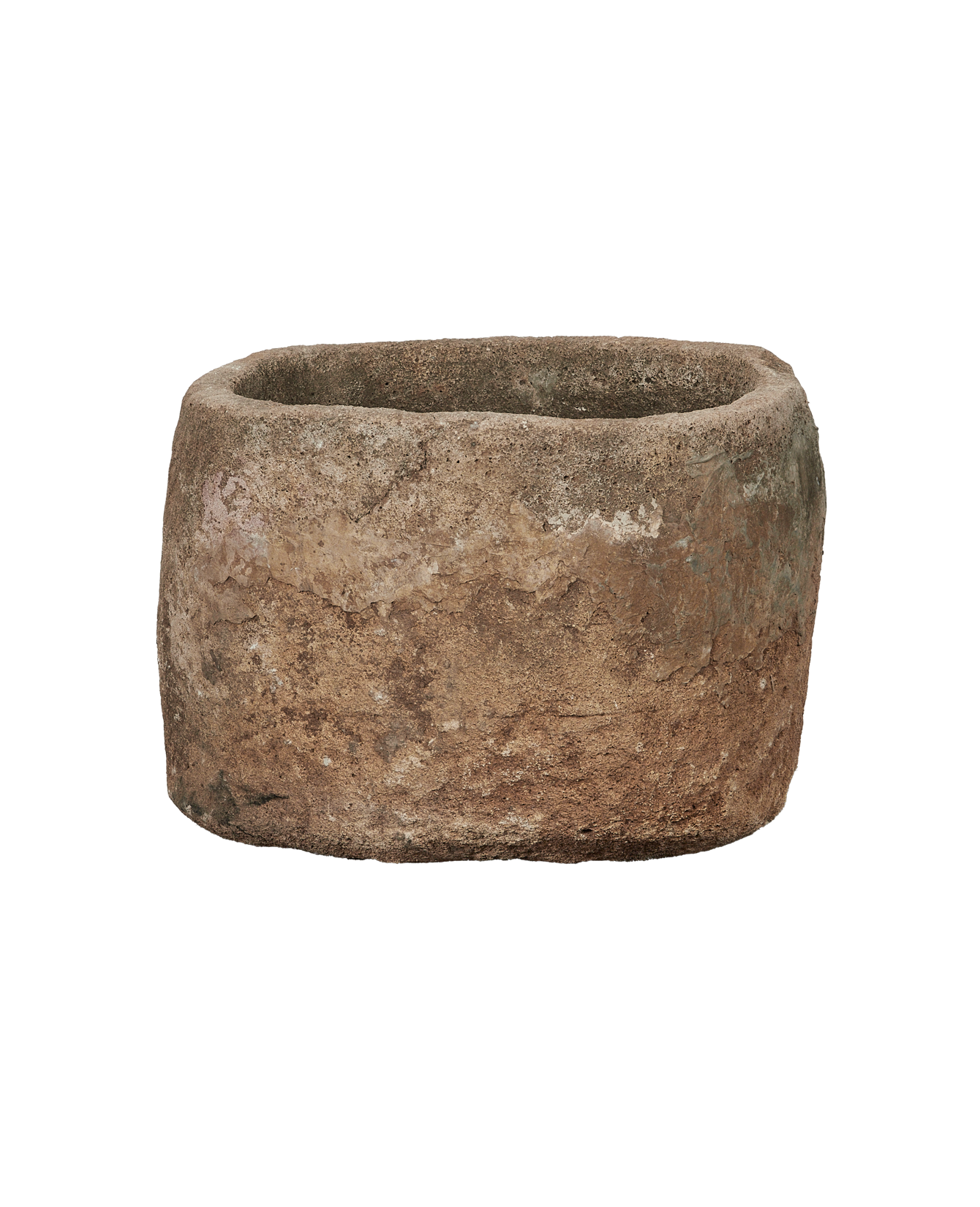 Vintage Limestone Trough - Oblong from Indonesia - Planters, Fountains, & Water Features
