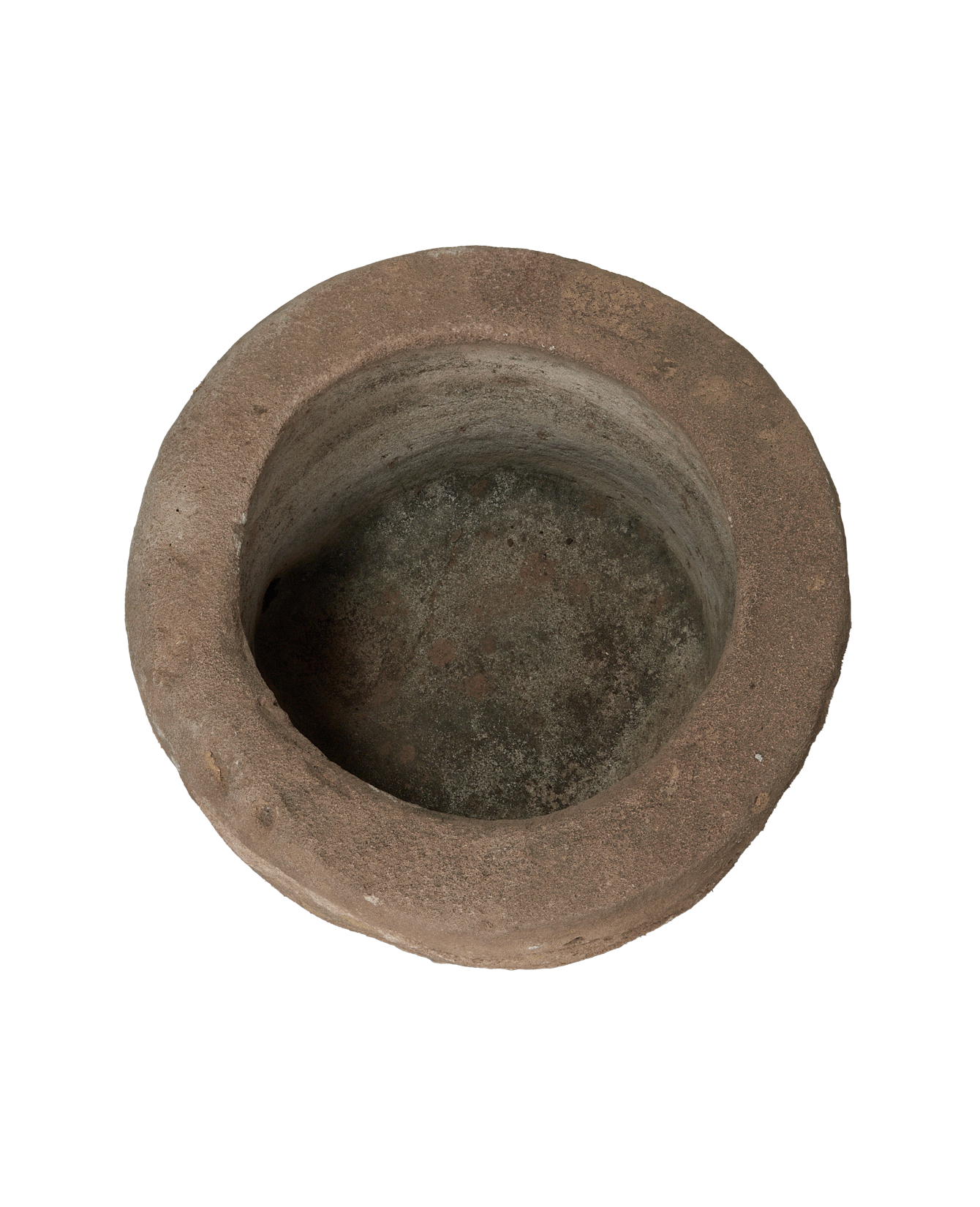 Vintage Limestone Trough - Round from Indonesia - Planters, Fountains, & Water Features