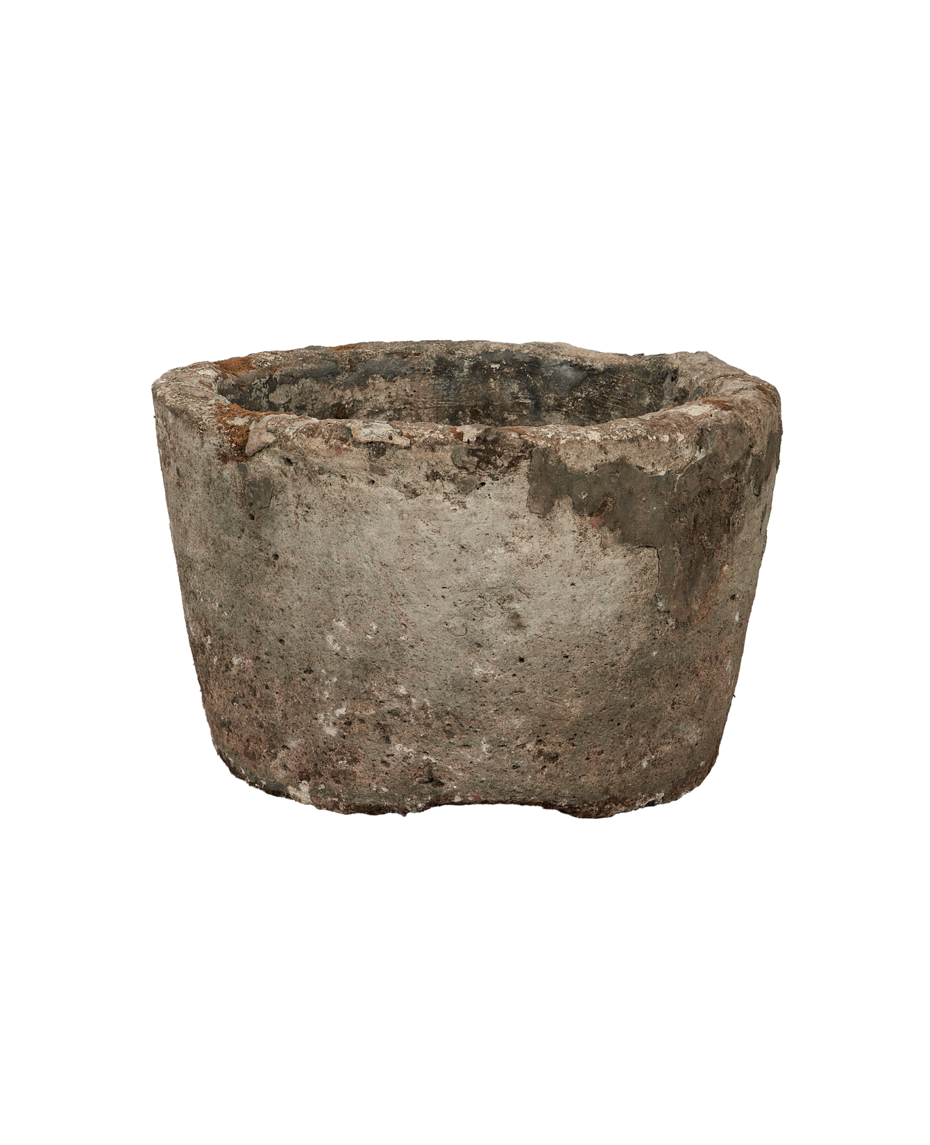 Vintage Limestone Trough - Round from Indonesia - Planters, Fountains, & Water Features