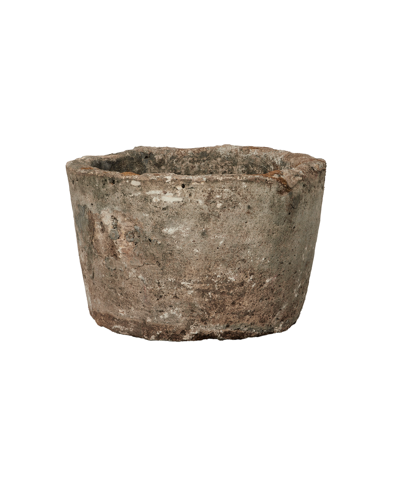 Vintage Limestone Trough - Round from Indonesia - Planters, Fountains, & Water Features