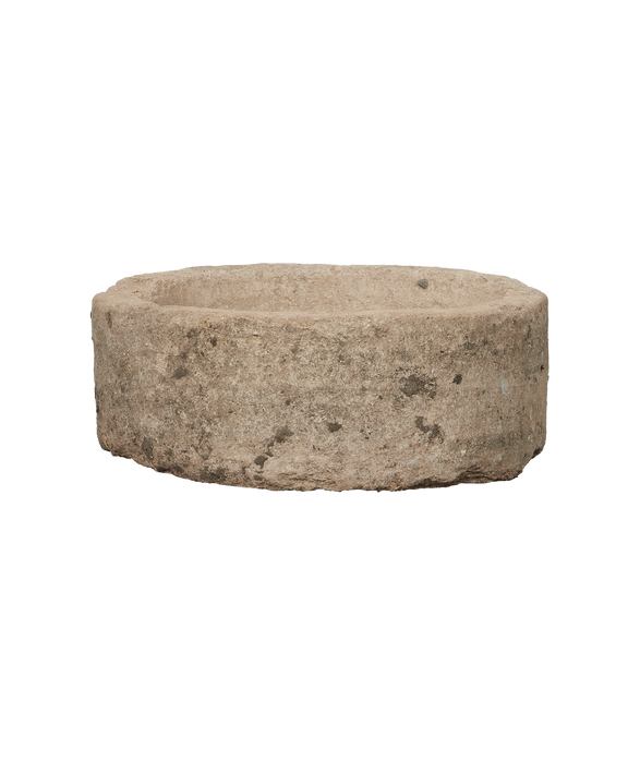 Limestone Trough - Round