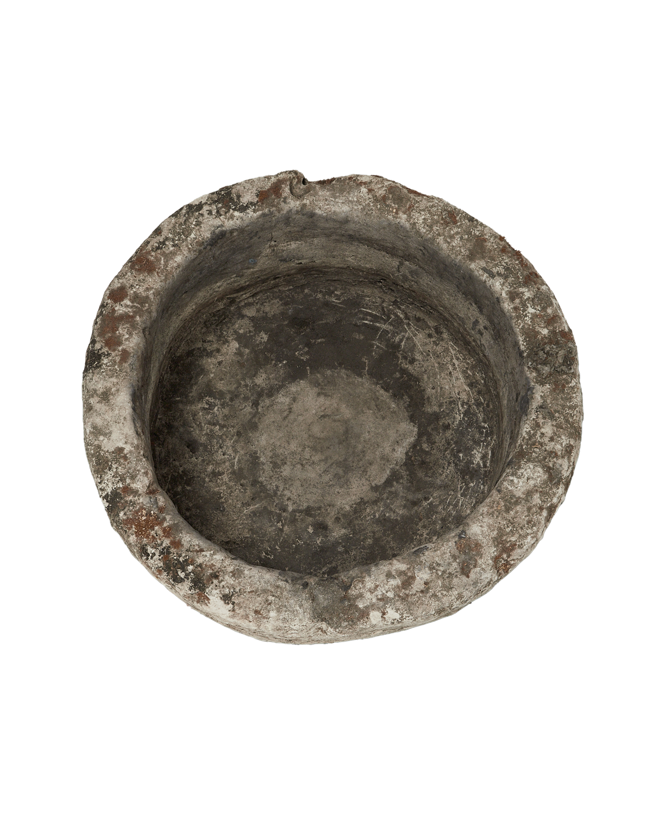 Vintage Limestone Trough - Round from Indonesia - Planters, Fountains, & Water Features