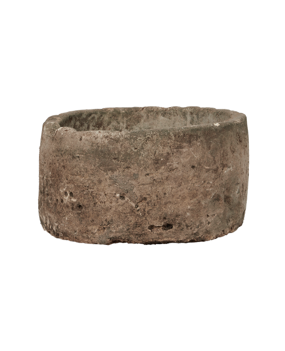 Limestone Trough - Round