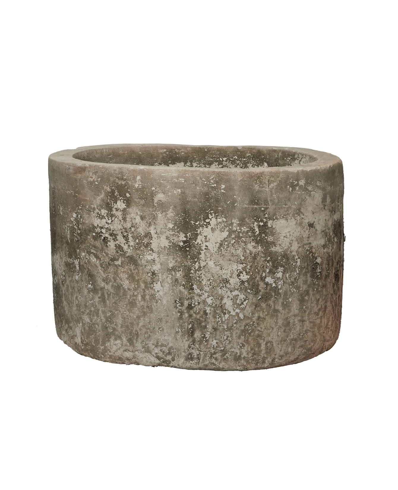 Vintage Limestone Trough - Round from Indonesia - Planters, Fountains, & Water Features
