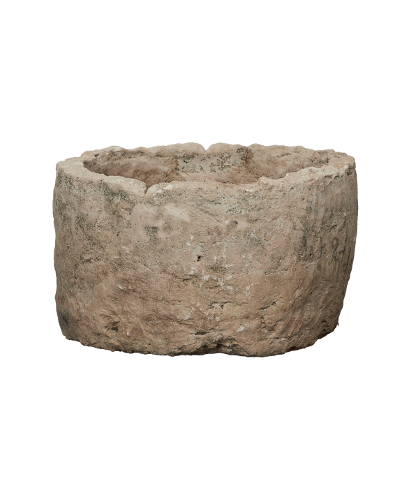 Limestone Trough - Round