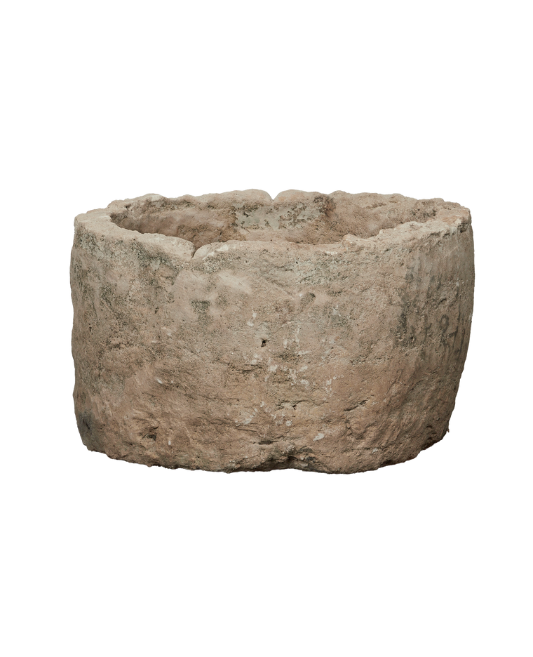 Limestone Trough - Round