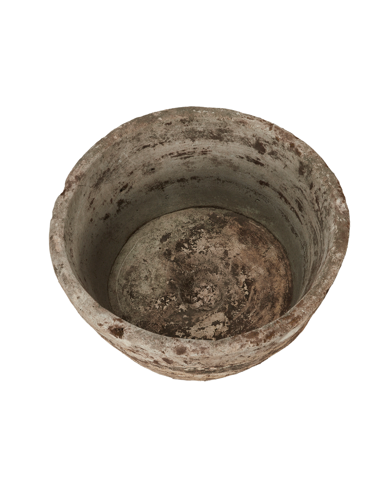 Vintage Limestone Trough - Round from Indonesia - Planters, Fountains, & Water Features