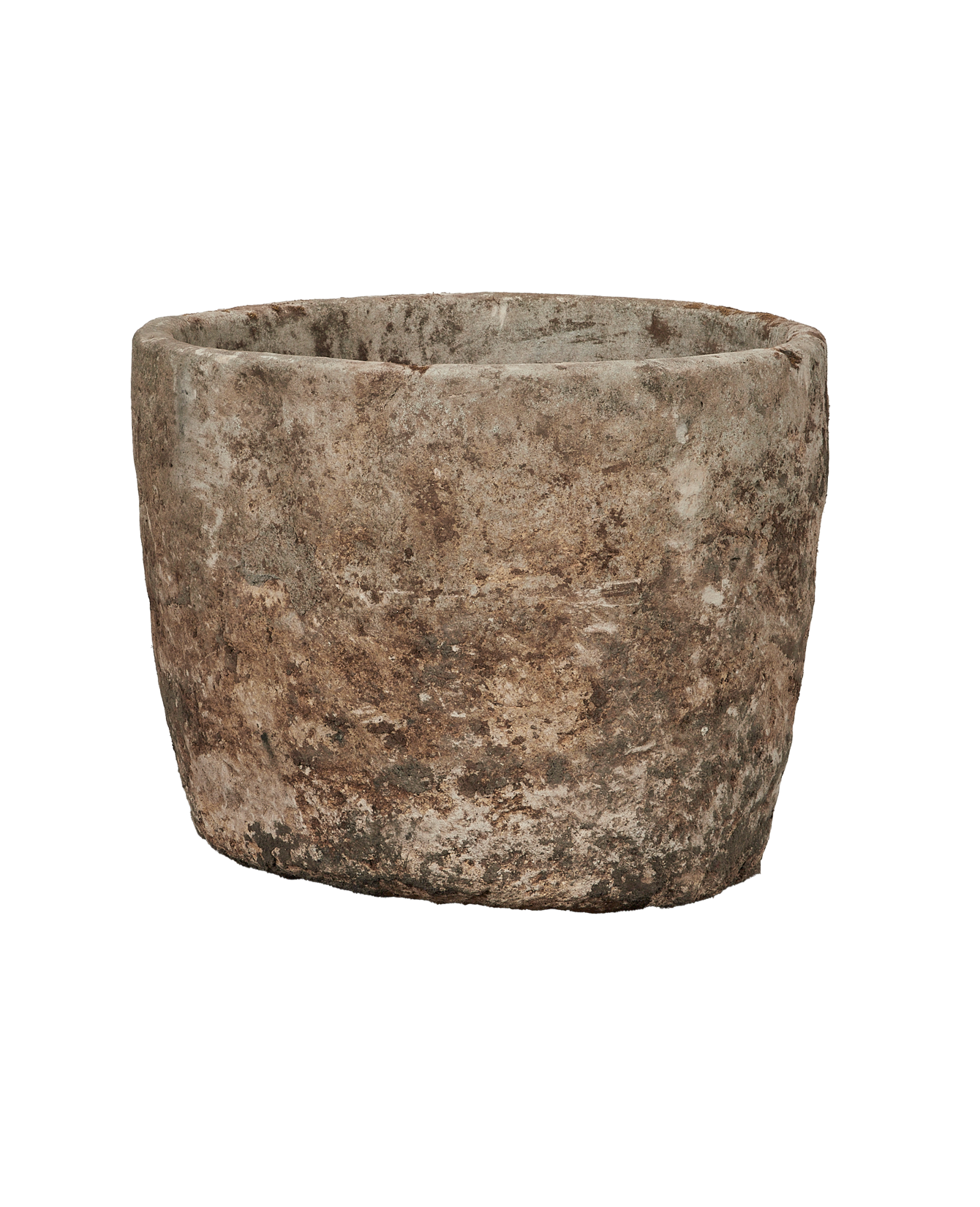 Vintage Limestone Trough - Round from Indonesia - Planters, Fountains, & Water Features