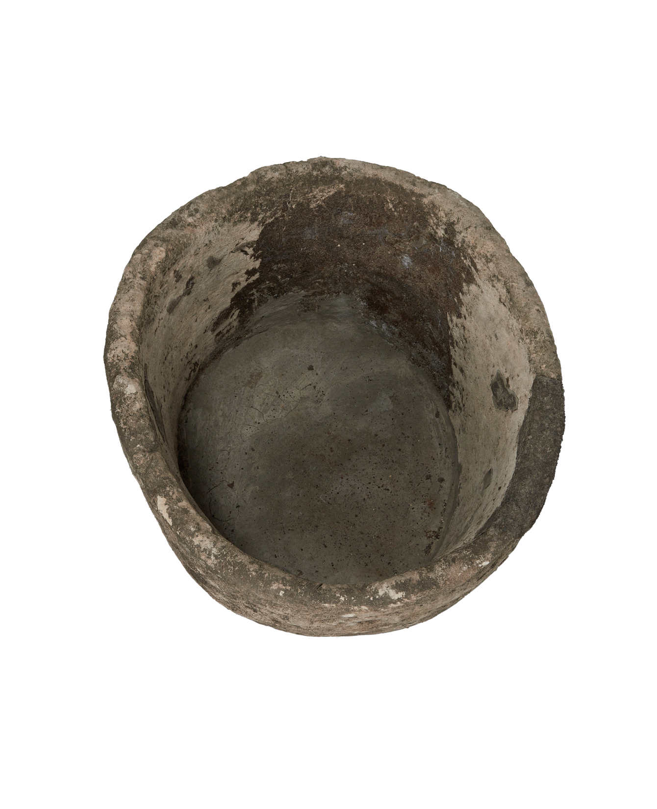 Vintage Limestone Trough - Round from Indonesia - Planters, Fountains, & Water Features