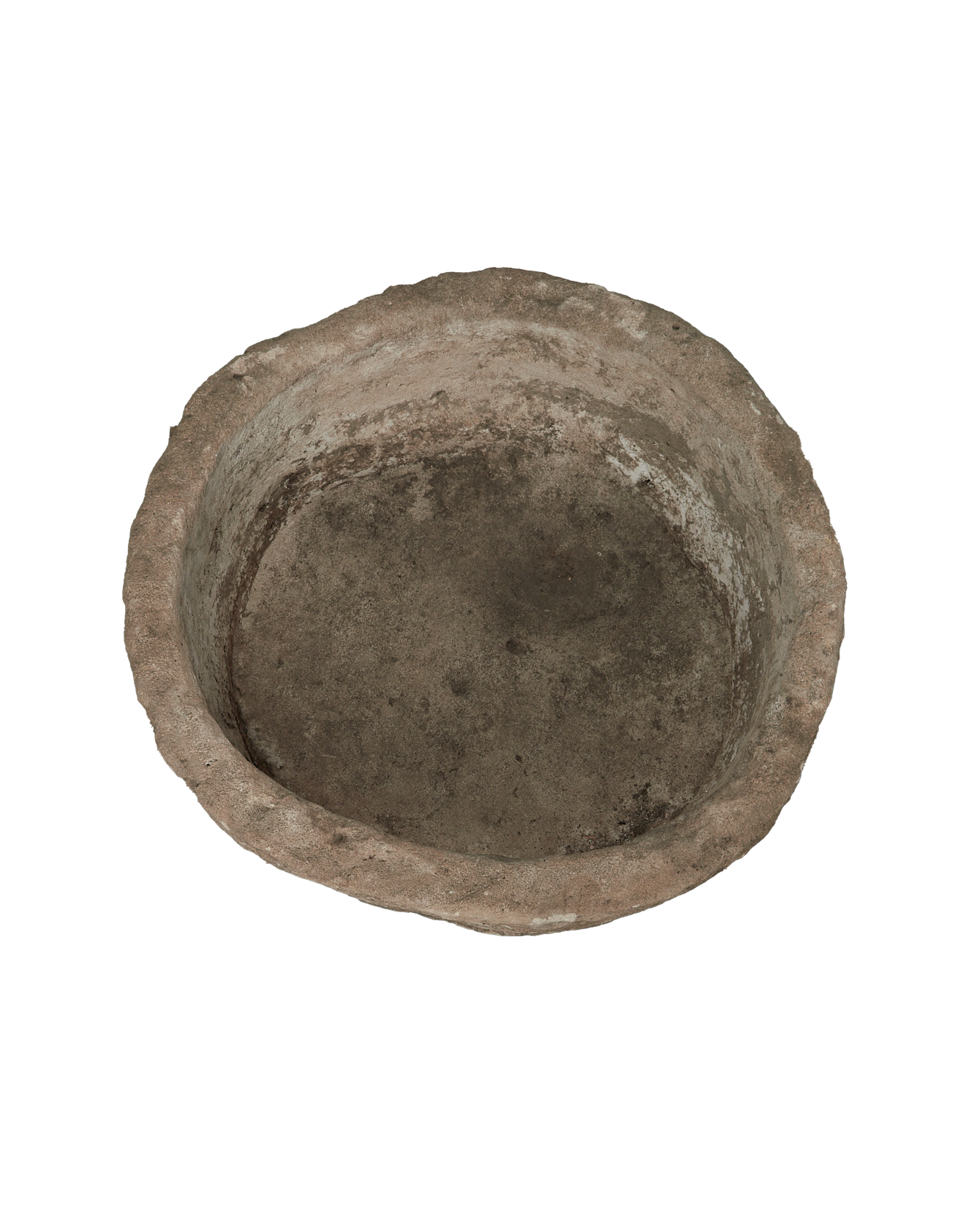 Vintage Limestone Trough - Round from Indonesia - Planters, Fountains, & Water Features