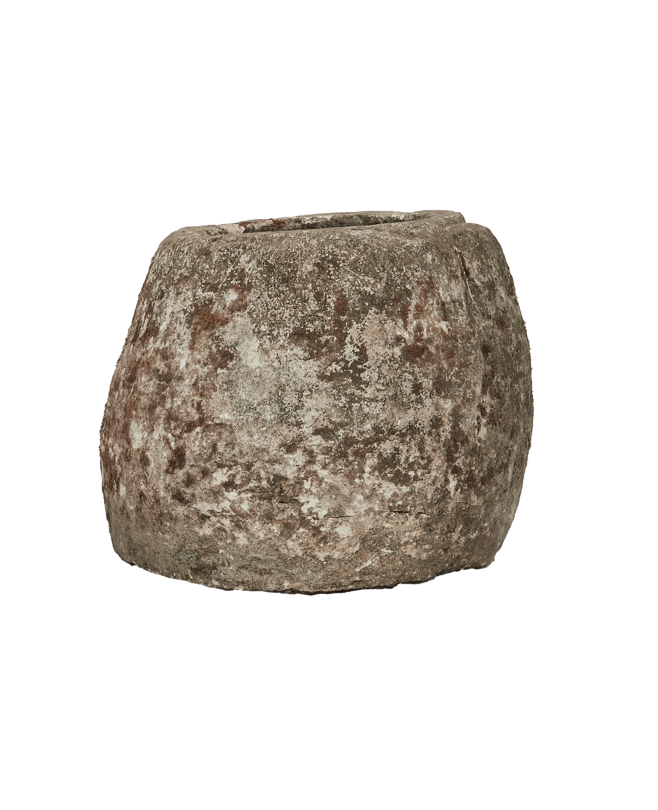 Vintage Limestone Trough - Pot from Indonesia - Planters, Fountains, & Water Features