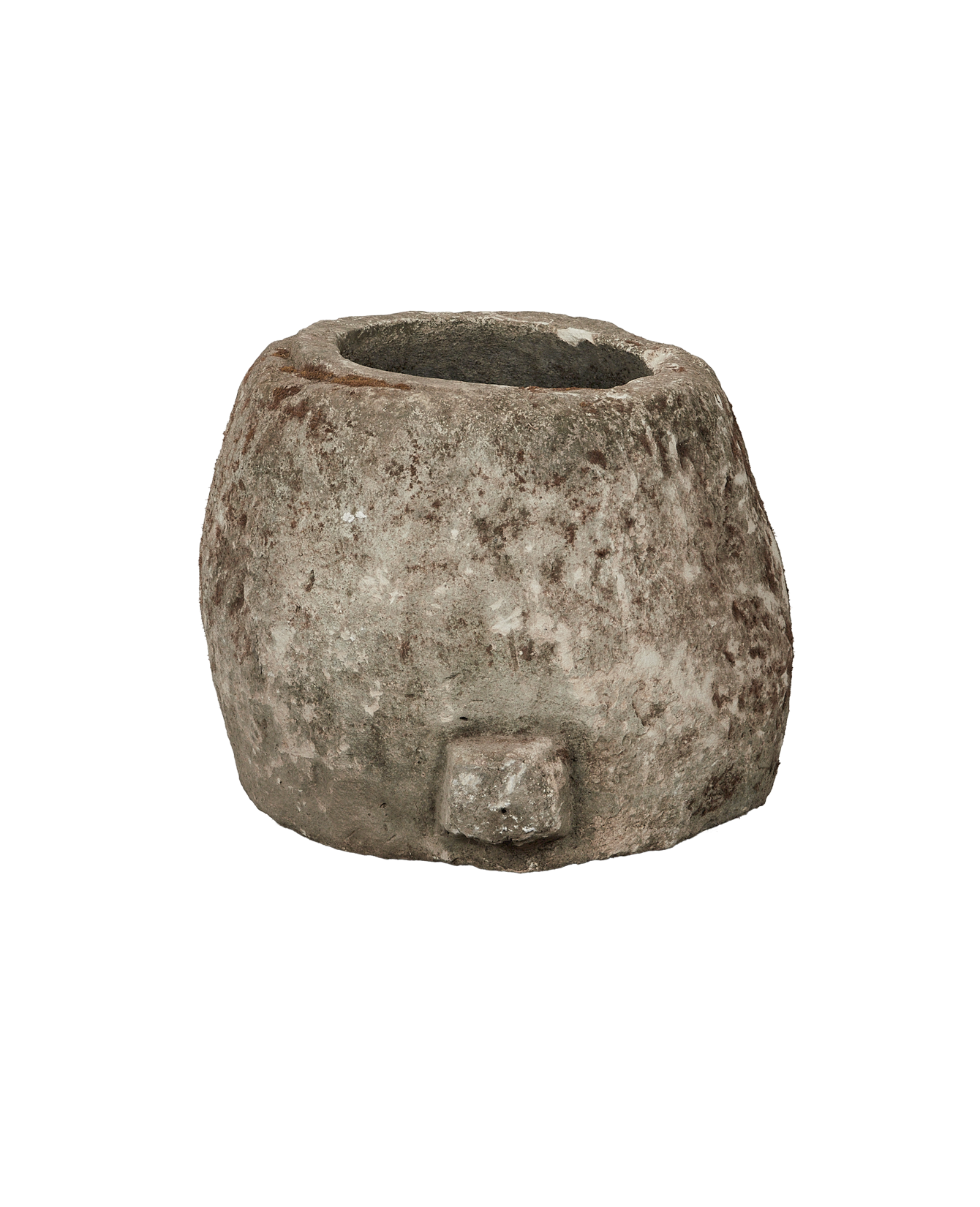 Vintage Limestone Trough - Pot from Indonesia - Planters, Fountains, & Water Features