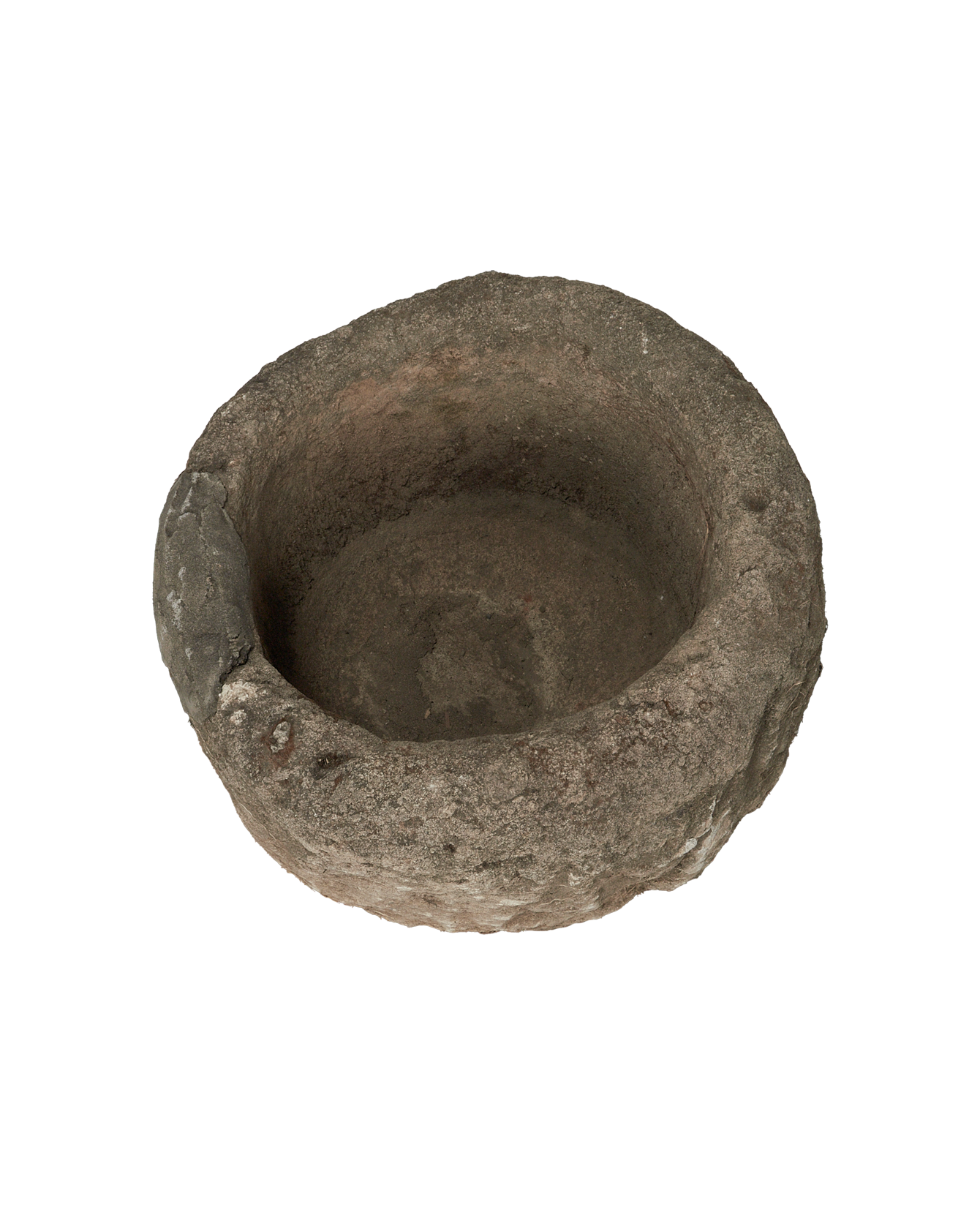 Vintage Limestone Trough - Round from Indonesia - Planters, Fountains, & Water Features