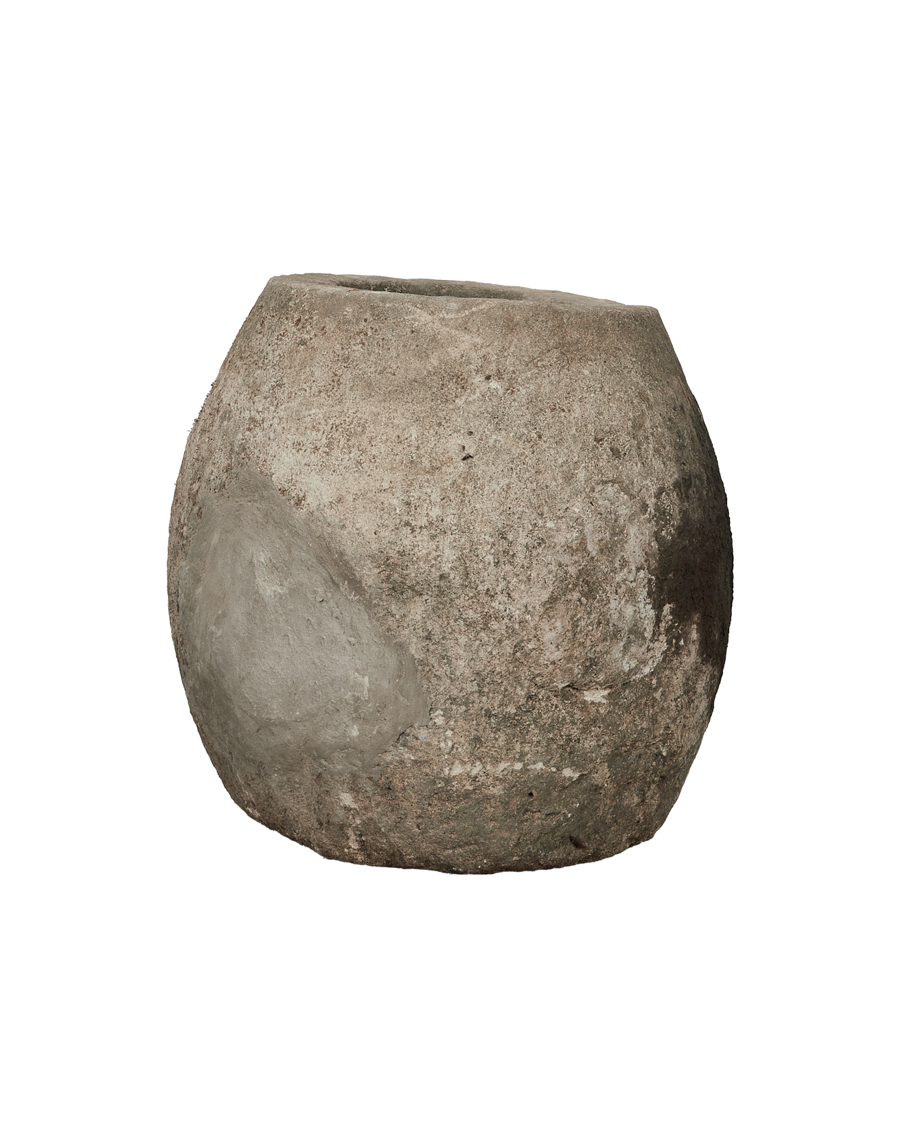 Vintage Limestone Trough - Pot from Indonesia - Planters, Fountains, & Water Features