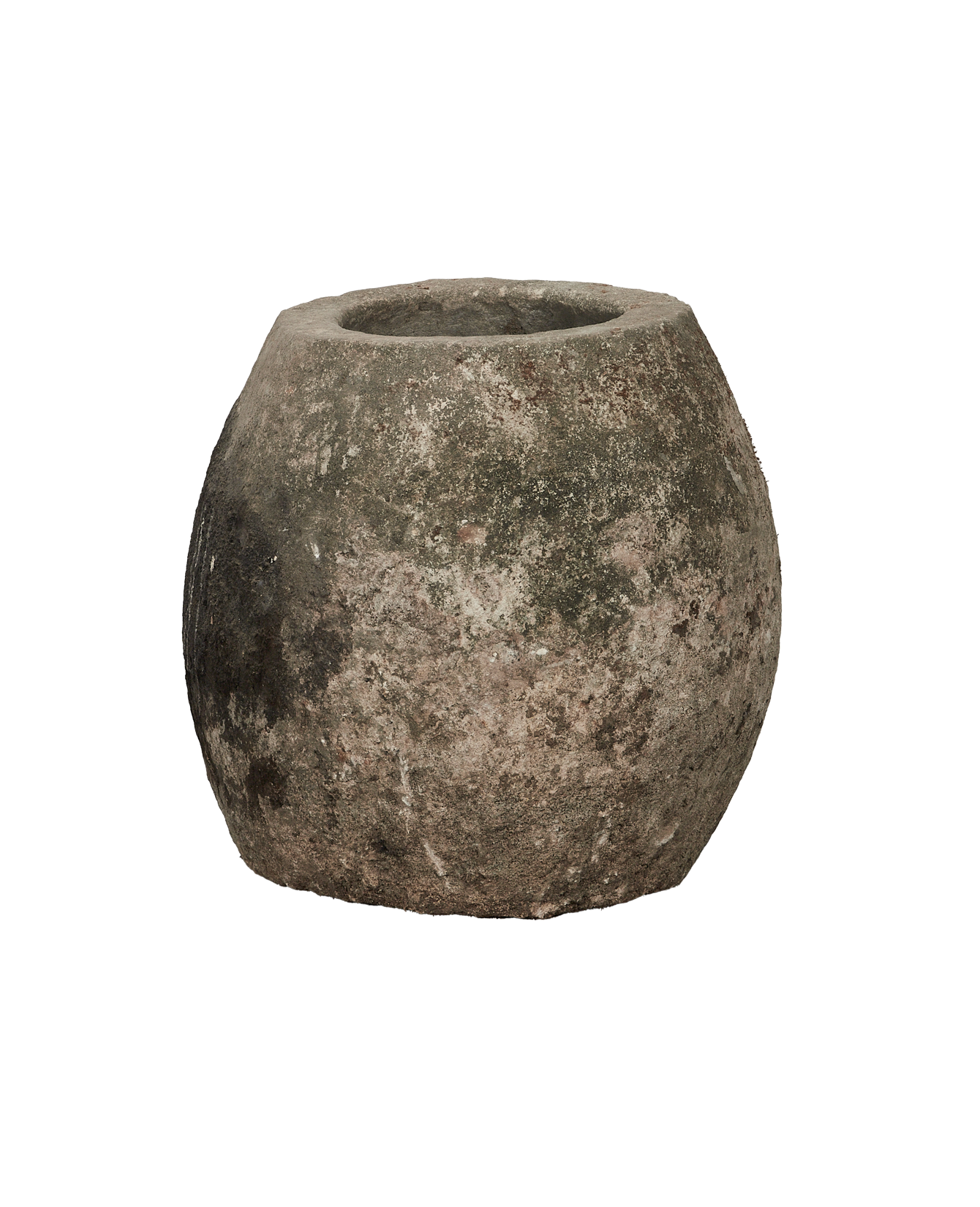 Vintage Limestone Trough - Pot from Indonesia - Planters, Fountains, & Water Features