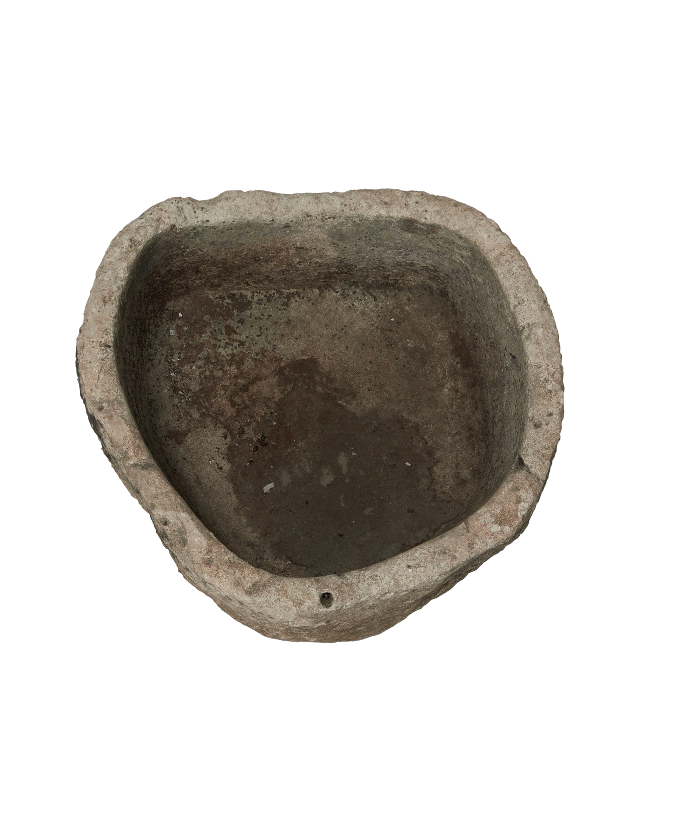 Vintage Limestone Trough - Round from Indonesia - Planters, Fountains, & Water Features