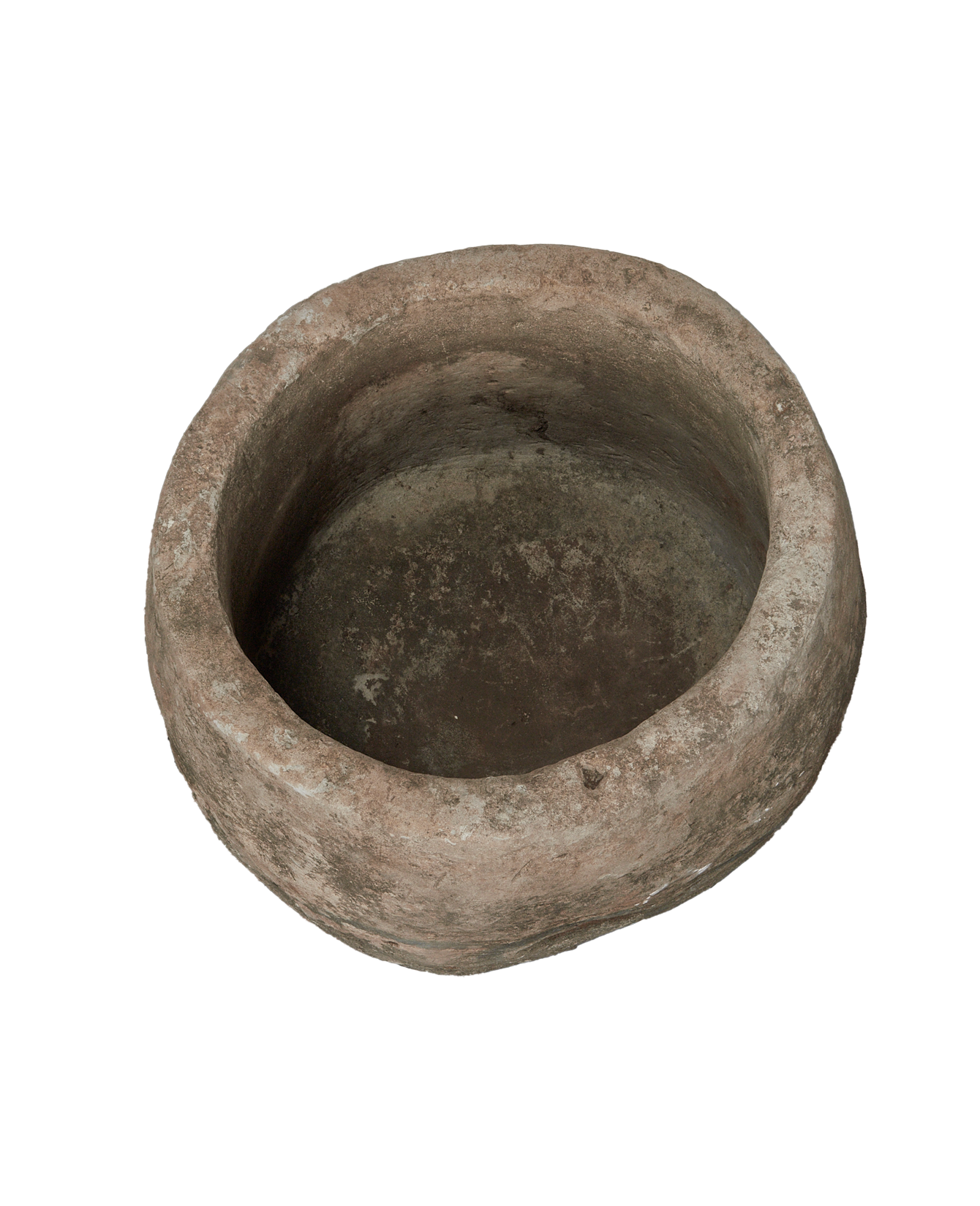 Vintage Limestone Trough - Round from Indonesia - Planters, Fountains, & Water Features