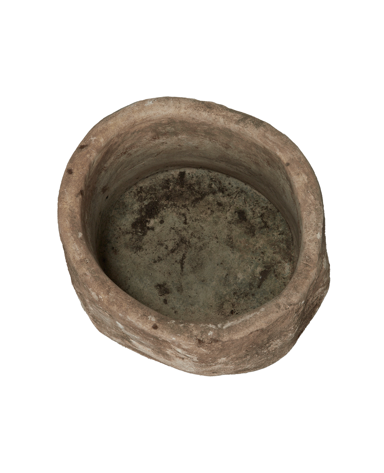 Vintage Limestone Trough - Round from Indonesia - Planters, Fountains, & Water Features