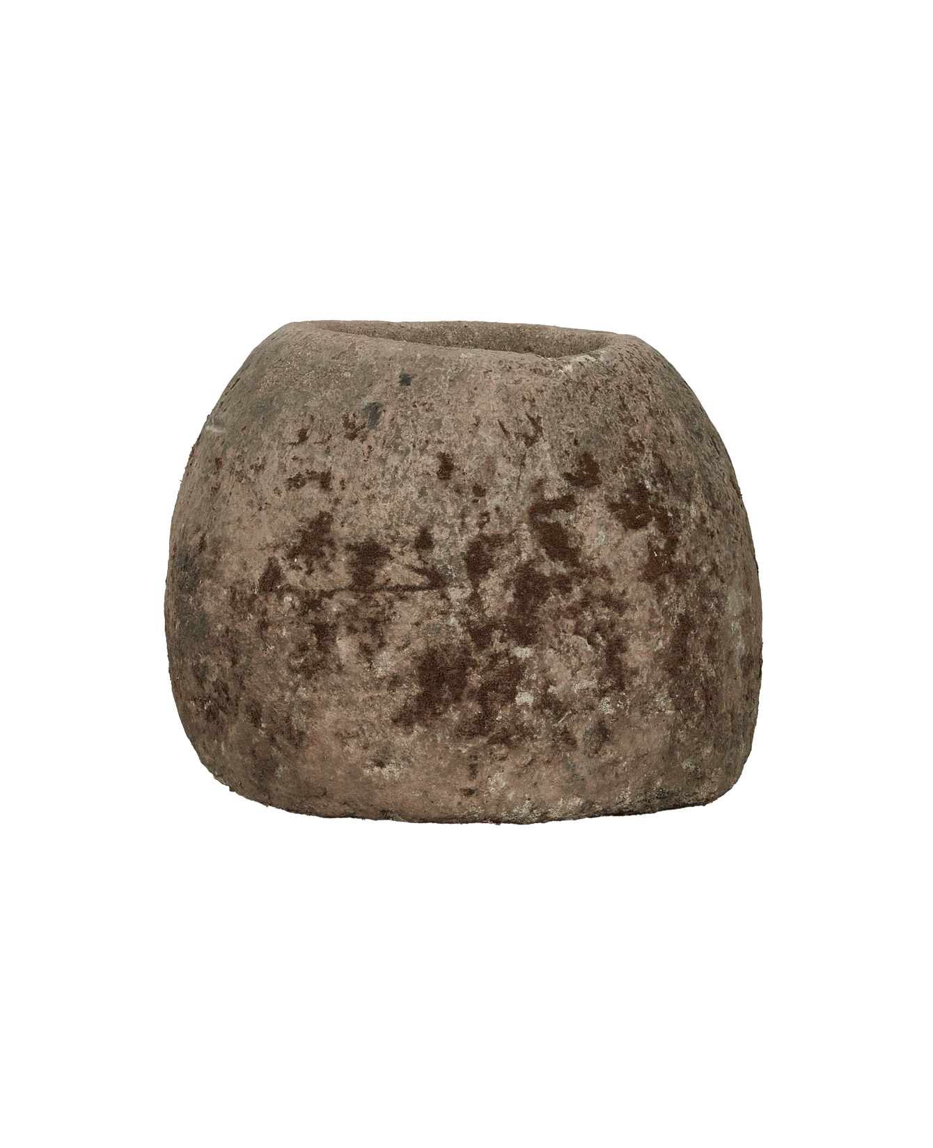 Vintage Limestone Trough - Pot from Indonesia - Planters, Fountains, & Water Features