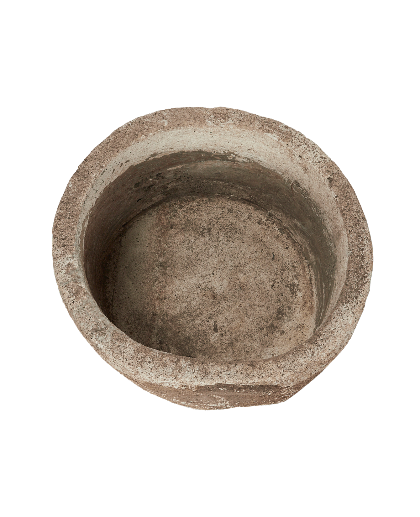 Vintage Limestone Trough - Round from Indonesia - Planters, Fountains, & Water Features