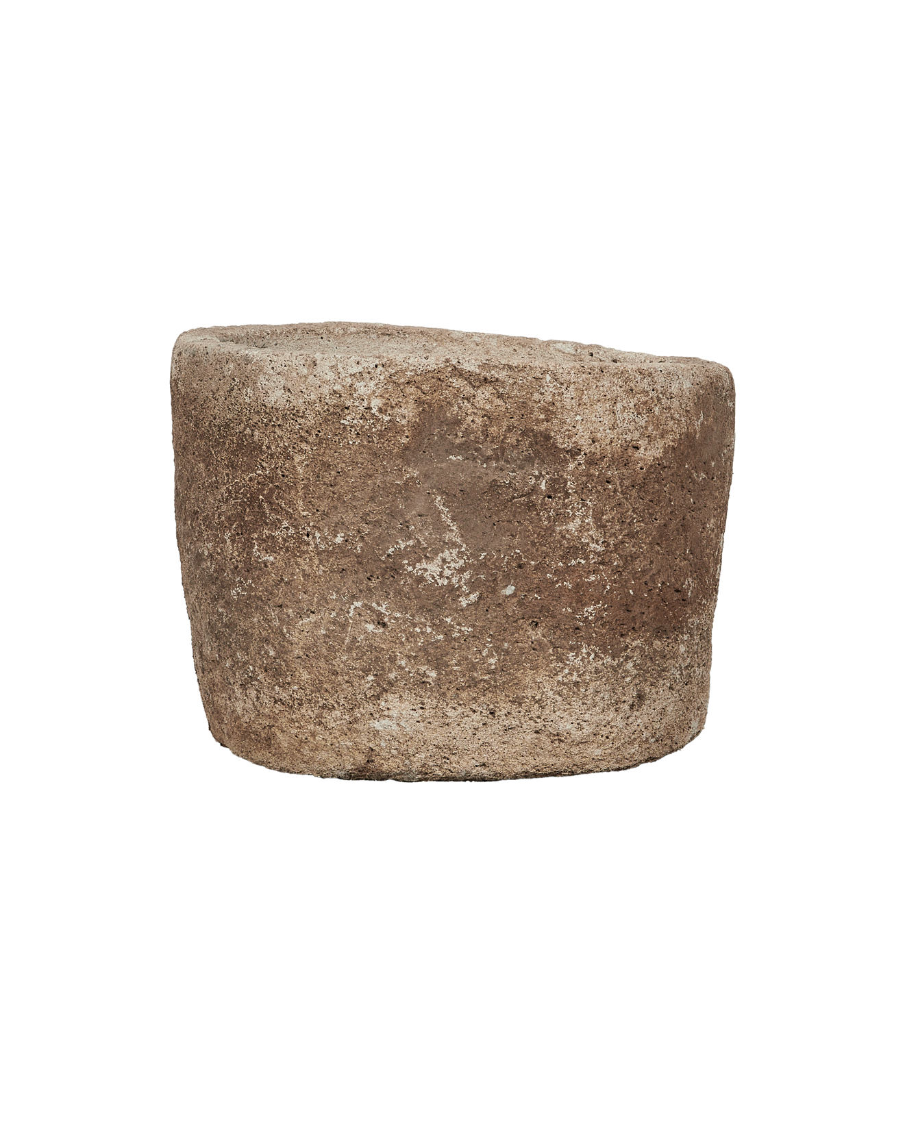 Vintage Limestone Trough - Round from Indonesia - Planters, Fountains, & Water Features