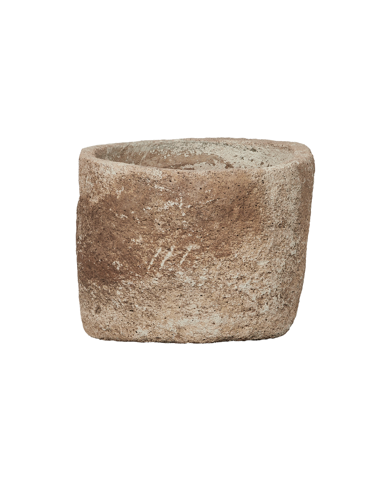 Vintage Limestone Trough - Round from Indonesia - Planters, Fountains, & Water Features