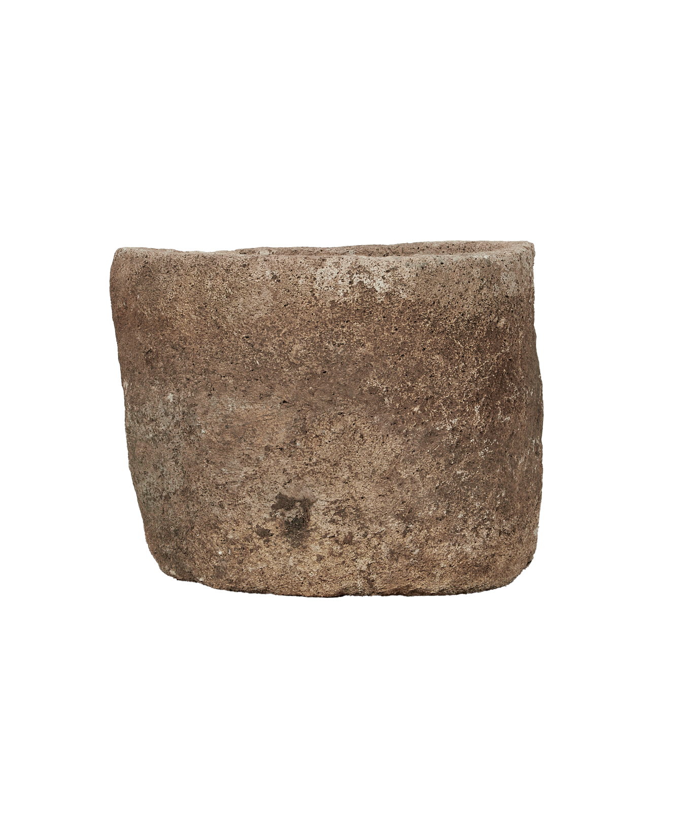 Vintage Limestone Trough - Round from Indonesia - Planters, Fountains, & Water Features