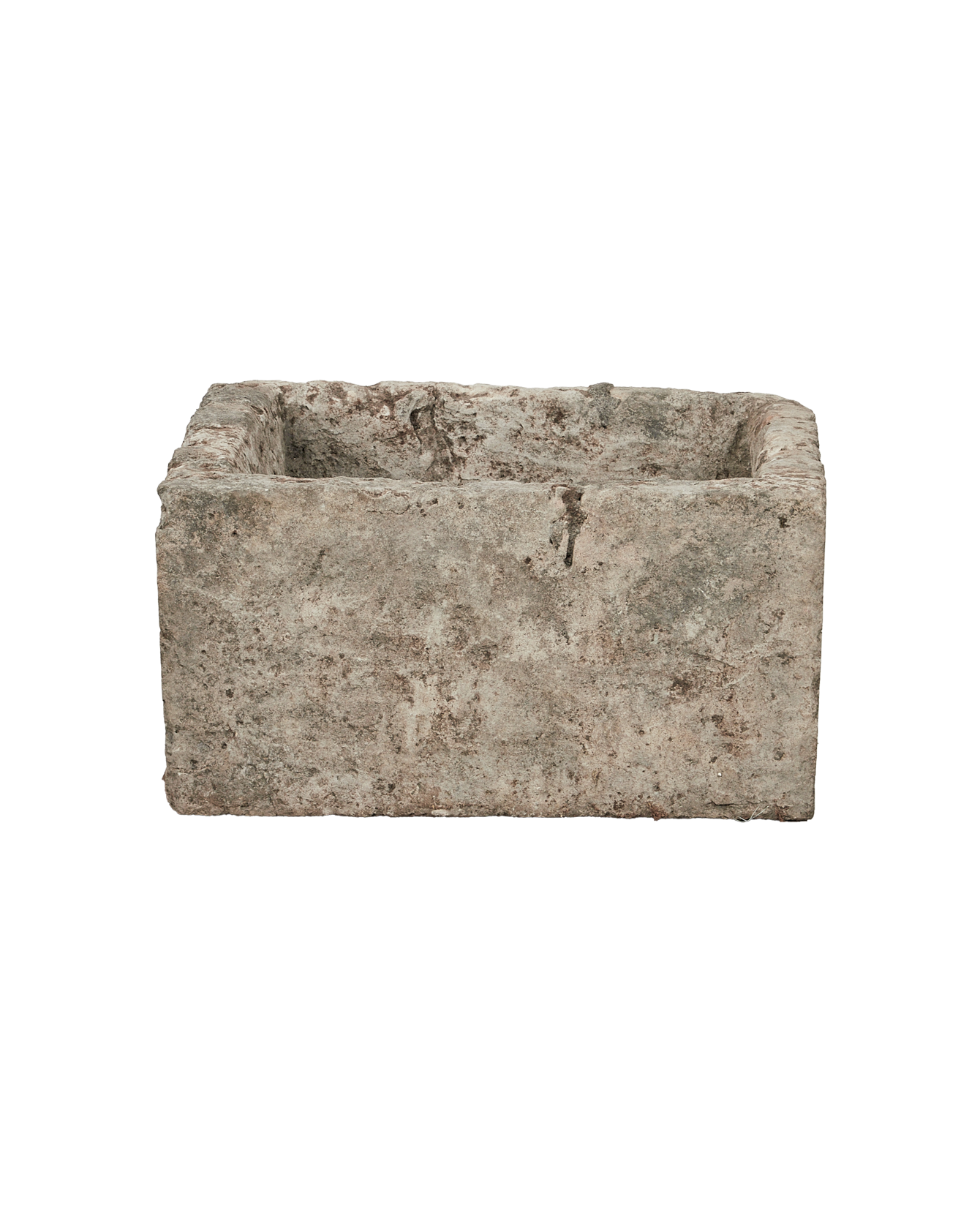 Vintage Limestone Trough - Rectangle from Indonesia - Planters, Fountains, & Water Features