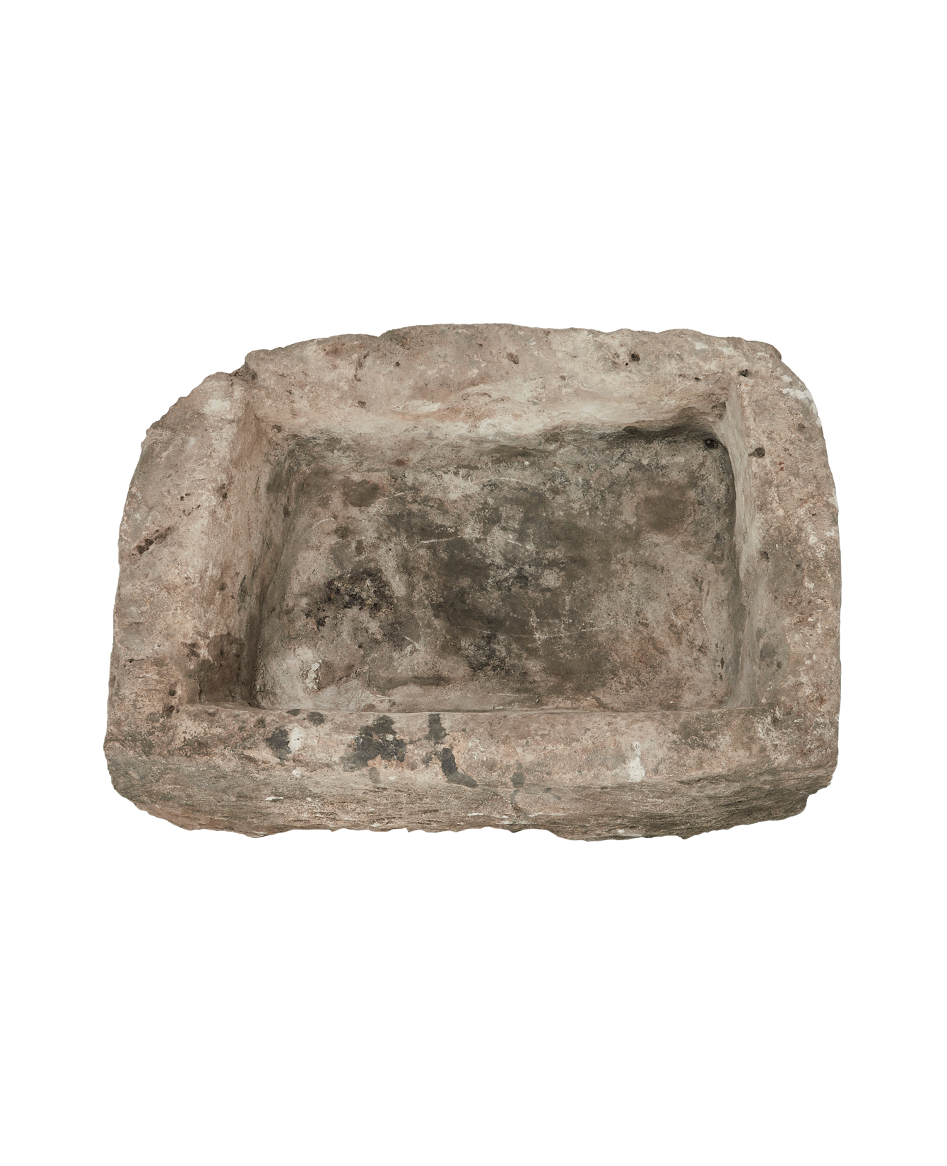 Vintage Limestone Trough - Rectangle from Indonesia - Planters, Fountains, & Water Features