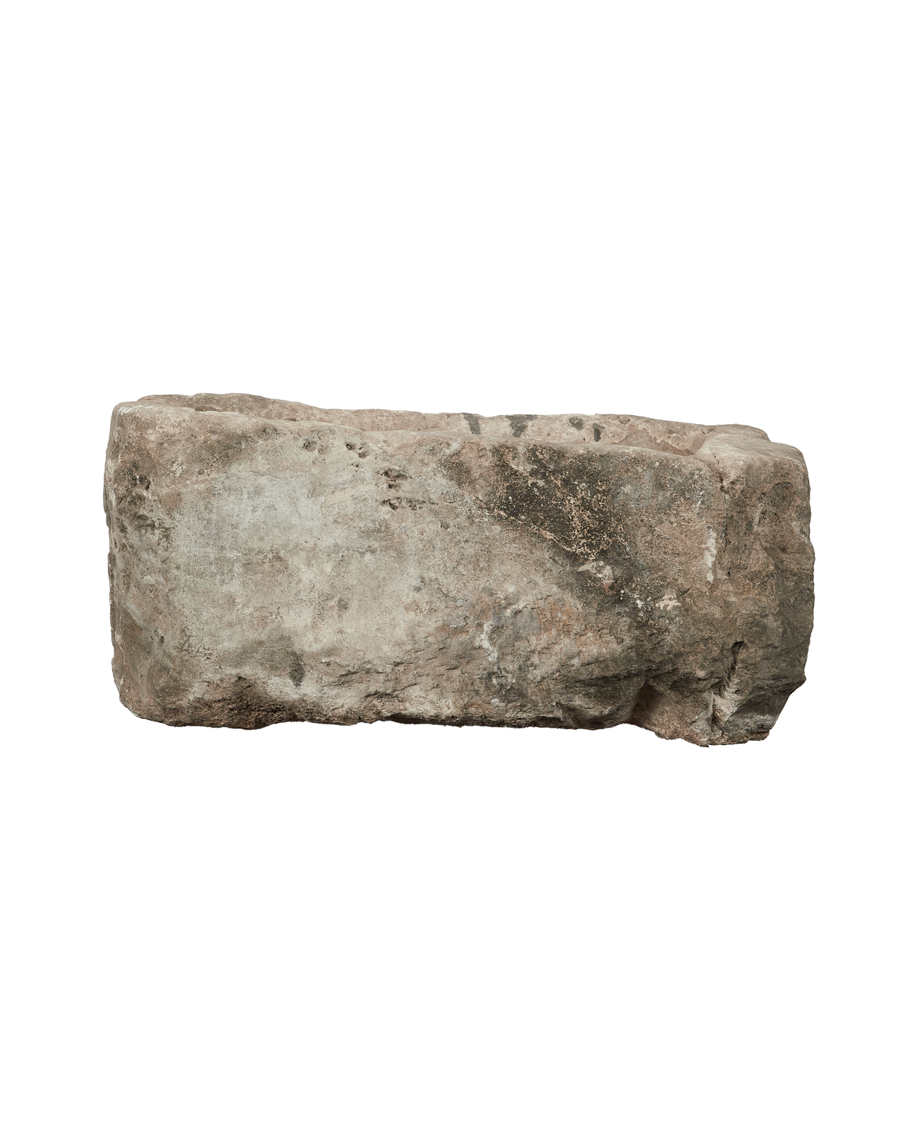 Vintage Limestone Trough - Rectangle from Indonesia - Planters, Fountains, & Water Features