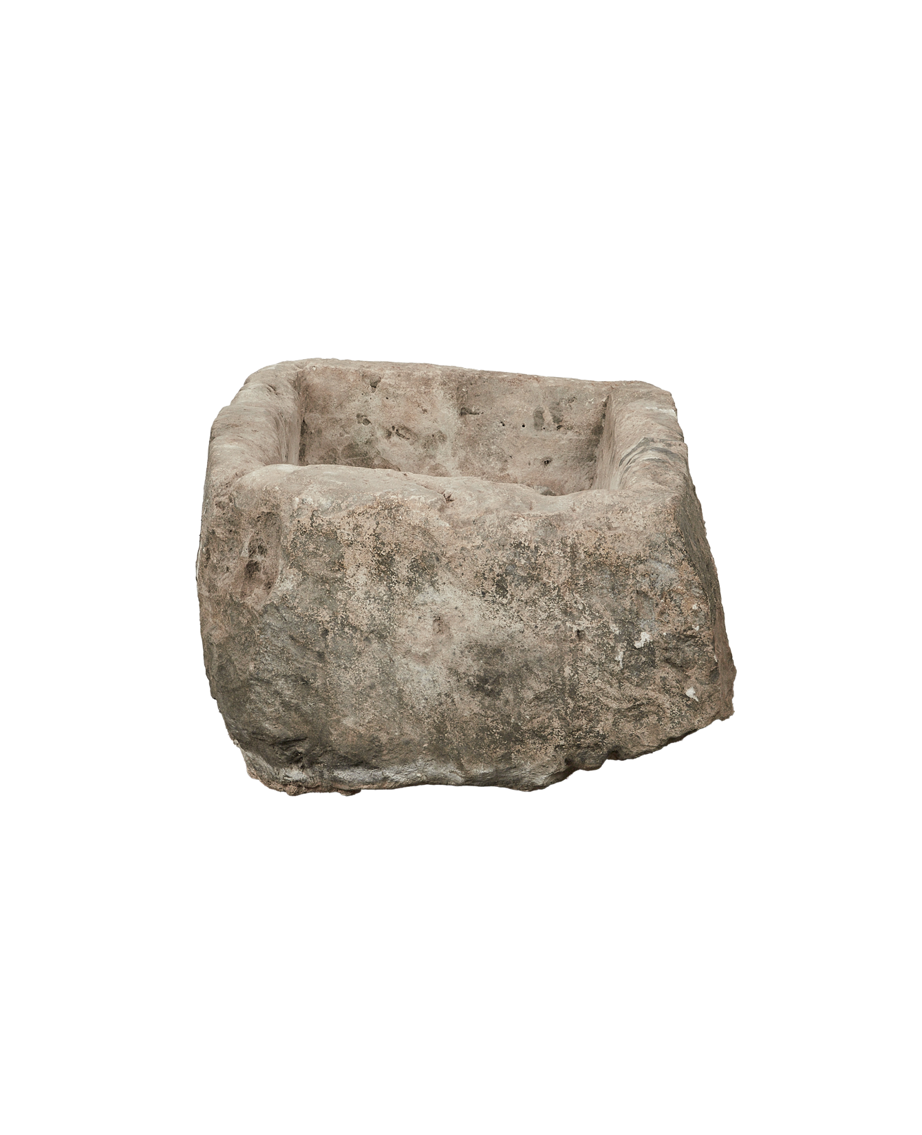 Vintage Limestone Trough - Rectangle from Indonesia - Planters, Fountains, & Water Features