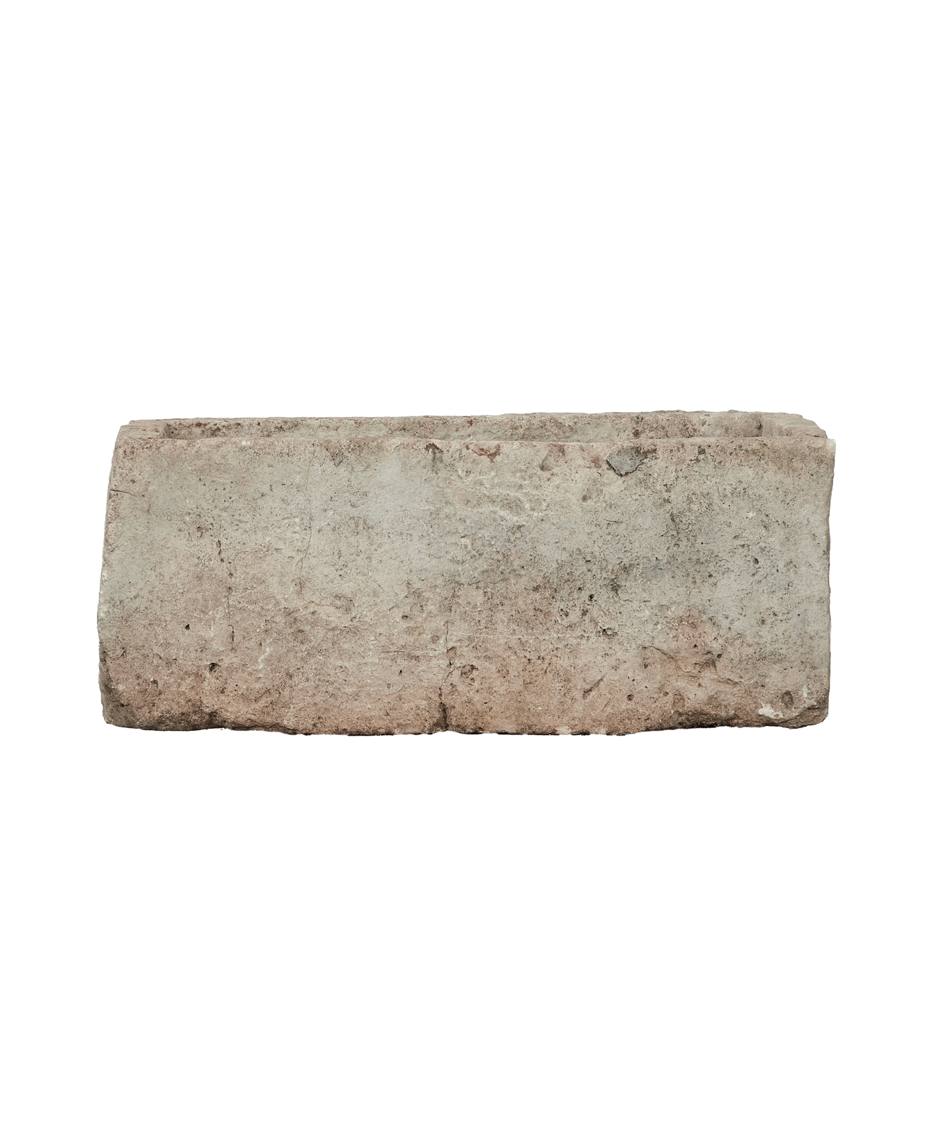 Vintage Limestone Trough - Rectangle from Indonesia - Planters, Fountains, & Water Features