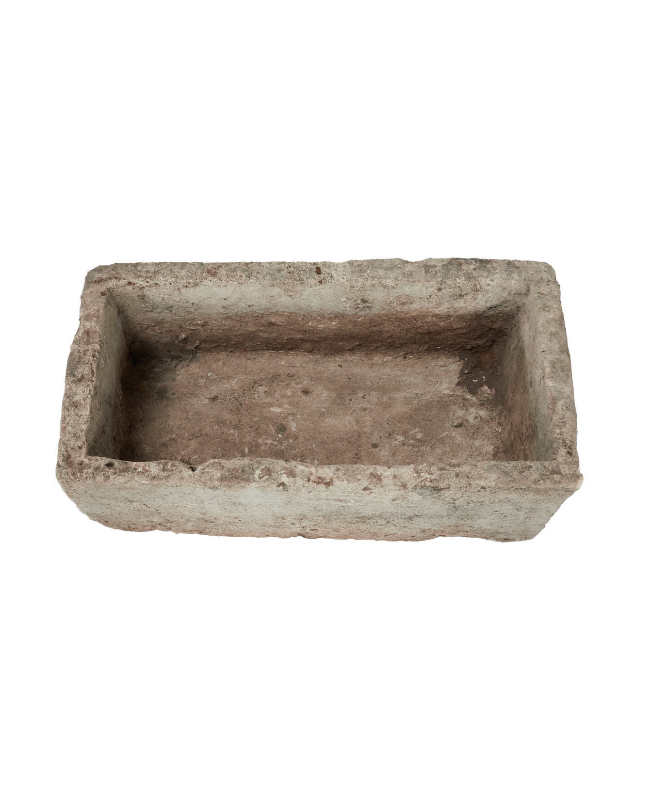 Vintage Limestone Trough - Rectangle from Indonesia - Planters, Fountains, & Water Features