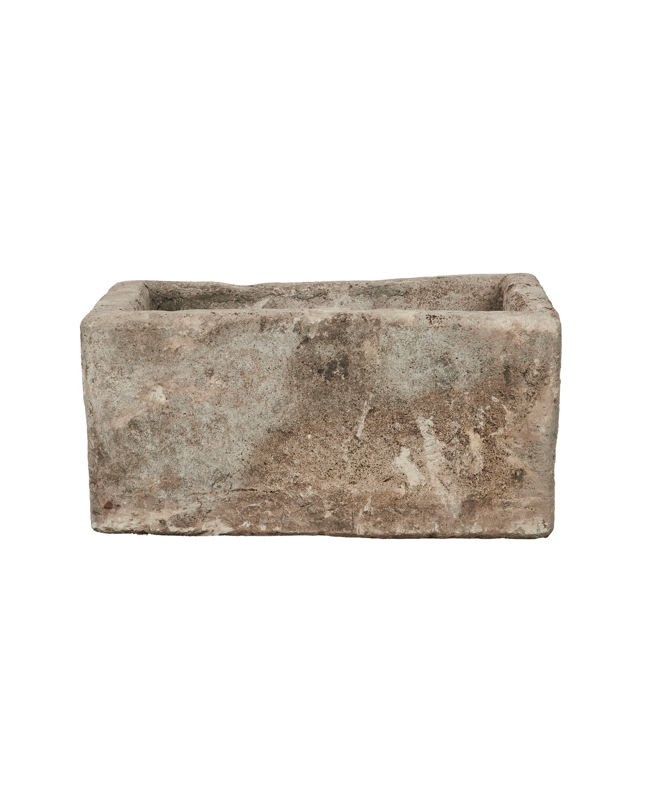 Vintage Limestone Trough - Rectangle from Indonesia - Planters, Fountains, & Water Features