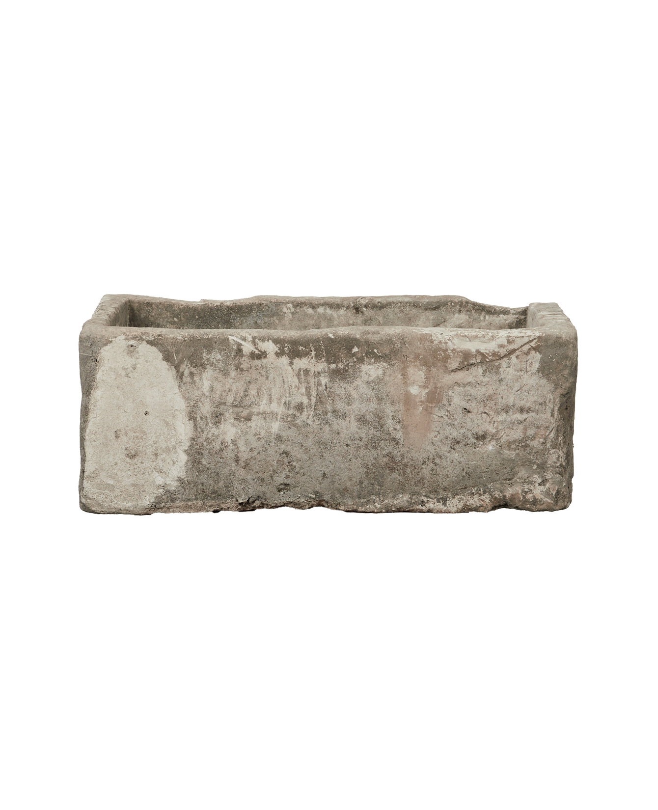 Vintage Limestone Trough - Rectangle from Indonesia - Planters, Fountains, & Water Features