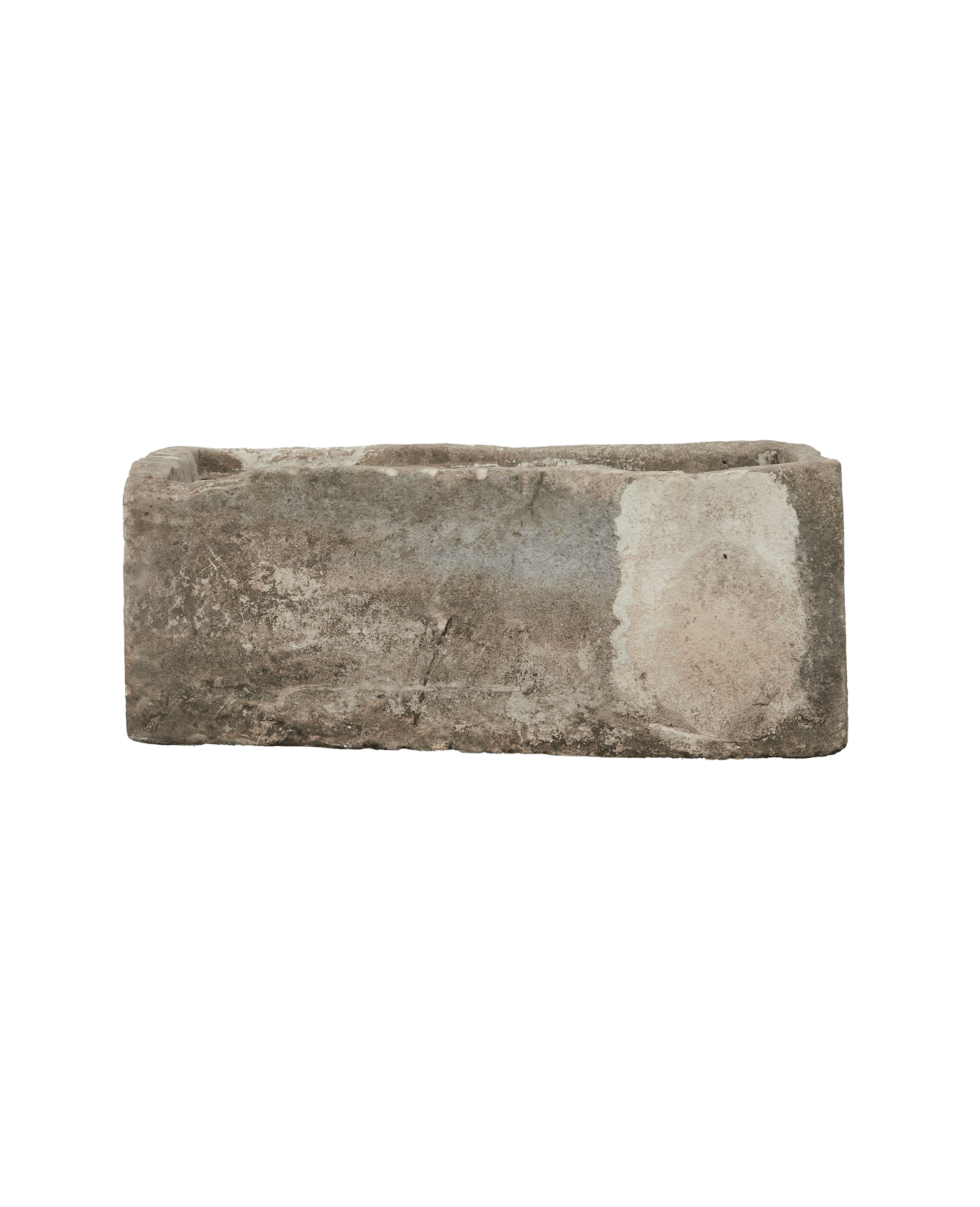 Vintage Limestone Trough - Rectangle from Indonesia - Planters, Fountains, & Water Features