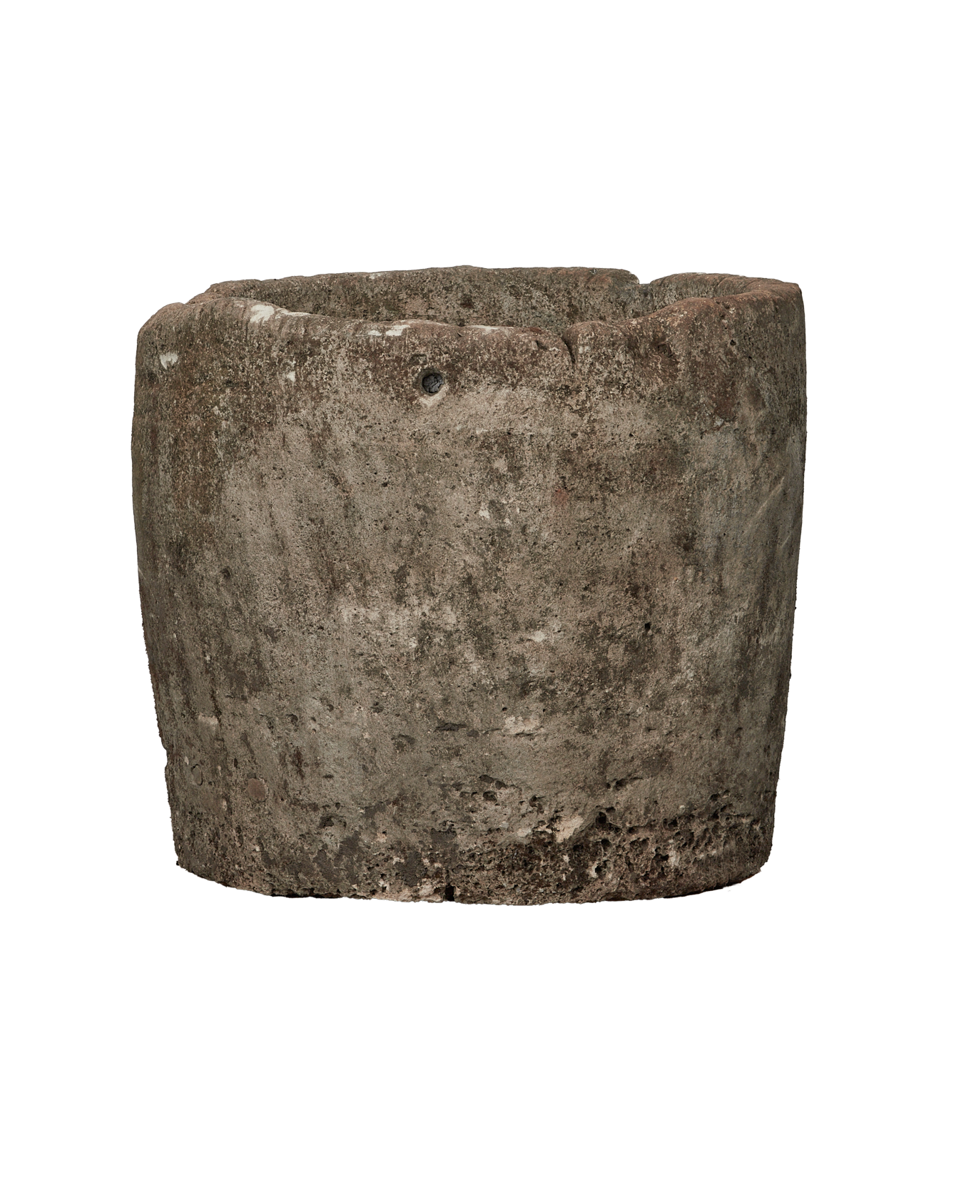 Vintage Limestone Trough - Round from Indonesia - Planters, Fountains, & Water Features