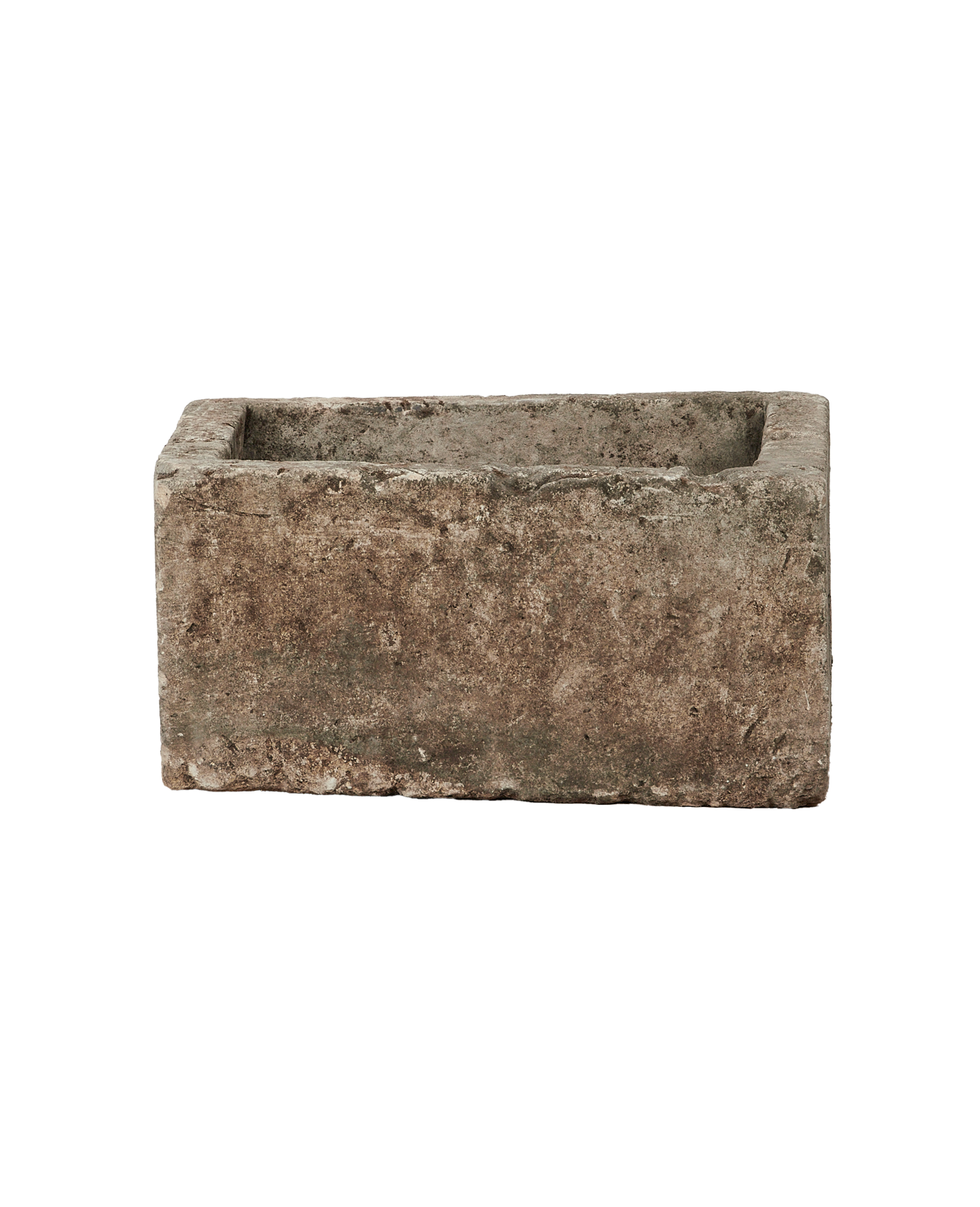 Vintage Limestone Trough - Rectangle from Indonesia - Planters, Fountains, & Water Features