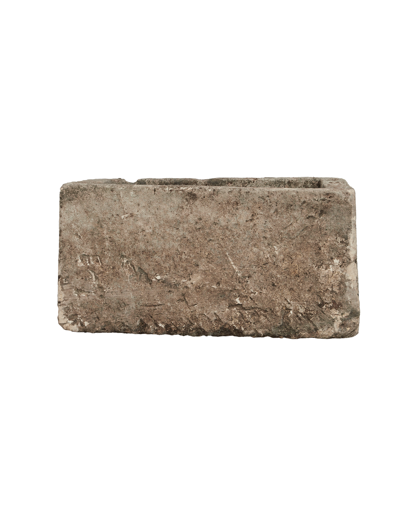 Vintage Limestone Trough - Rectangle from Indonesia - Planters, Fountains, & Water Features