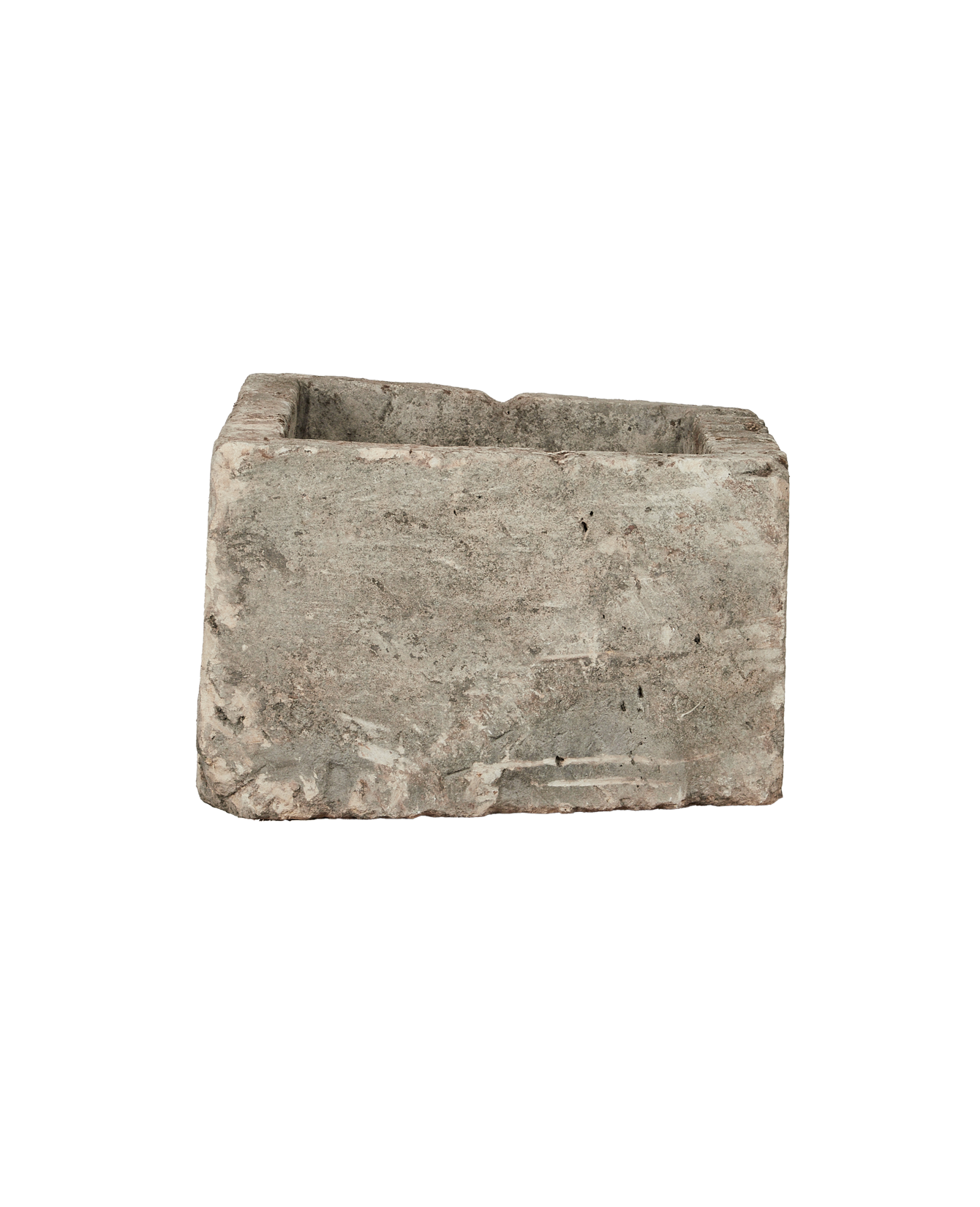 Vintage Limestone Trough - Rectangle from Indonesia - Planters, Fountains, & Water Features