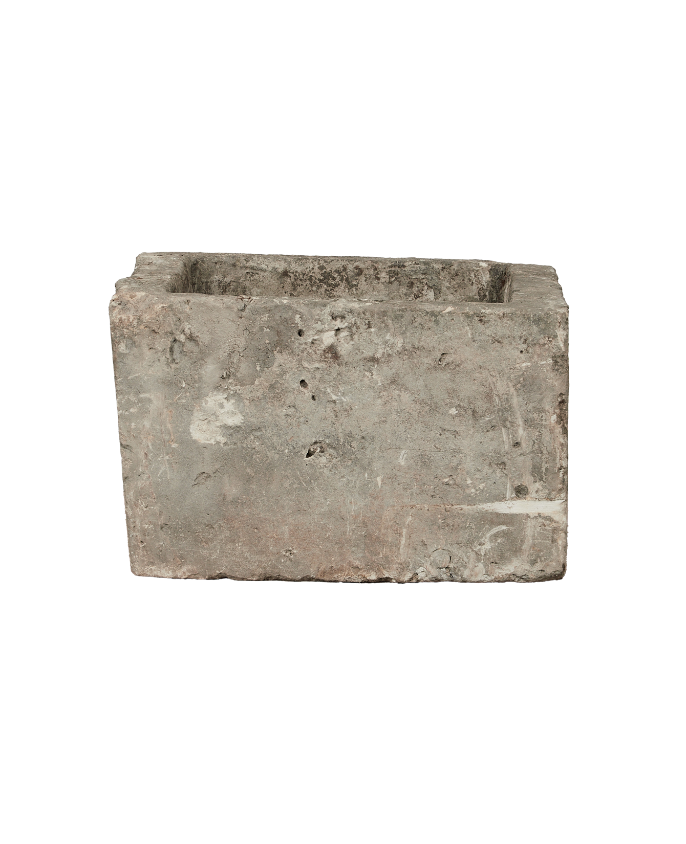 Vintage Limestone Trough - Rectangle from Indonesia - Planters, Fountains, & Water Features
