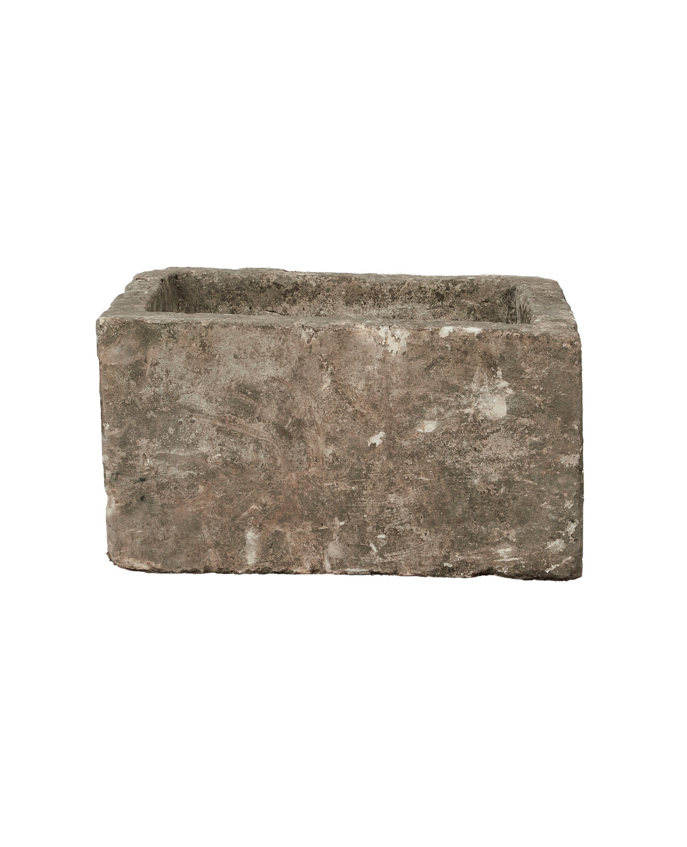 Vintage Limestone Trough - Rectangle from Indonesia - Planters, Fountains, & Water Features